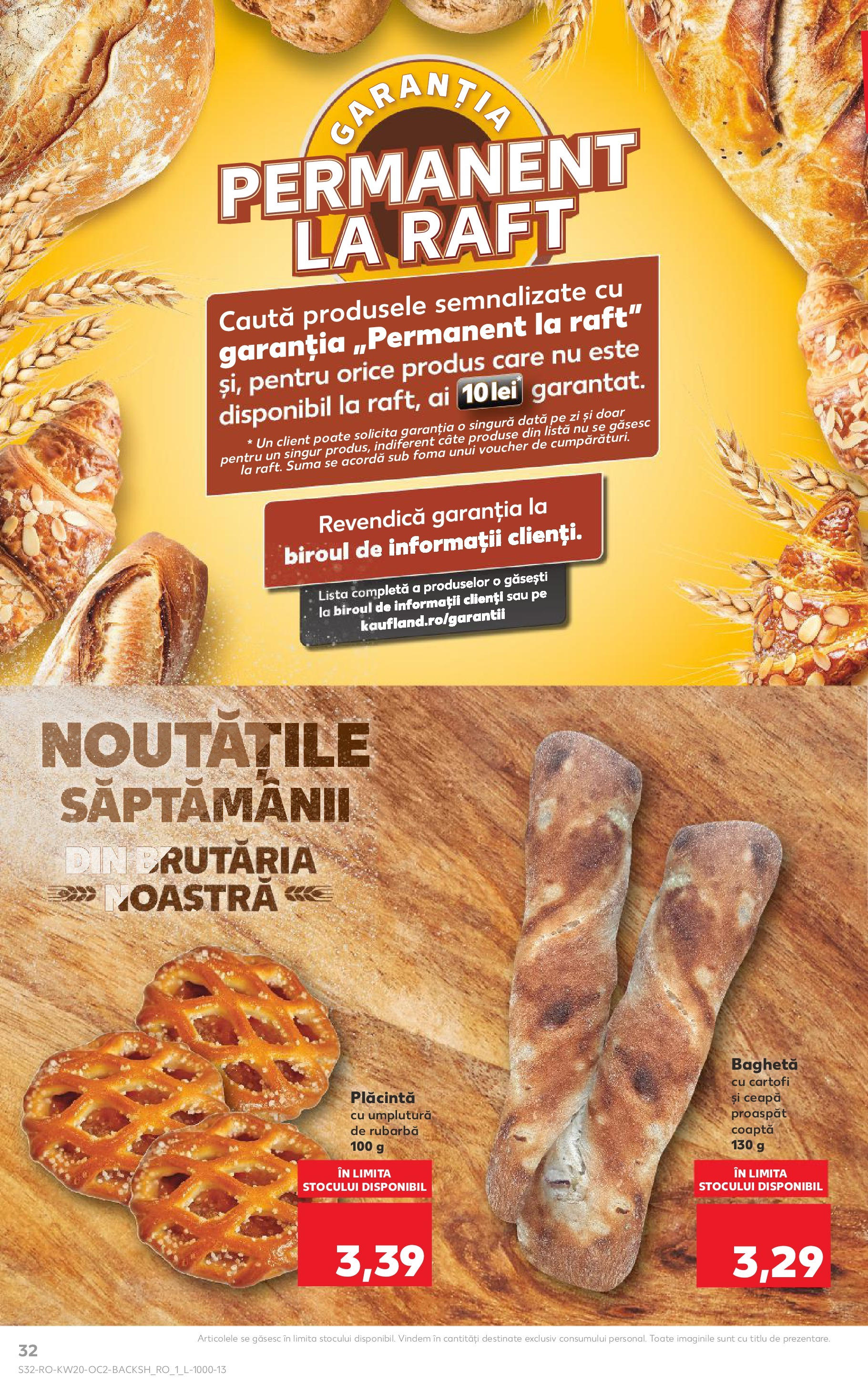 Catalog Kaufland 14 - 20 Mai 2025 | Pagina 32 | Produse: Raft, Plăcintă, Cartofi, Ceapă