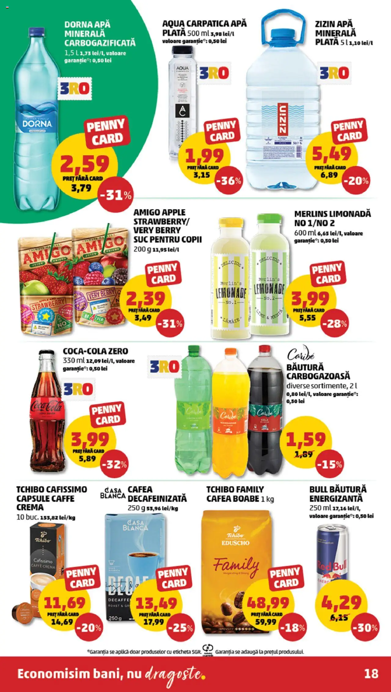 Catalog PENNY Market 14 - 20 Mai 2025 | Pagina 18 | Produse: Sıcak su torbası, Köpek Sabunu, Cafea, Suc