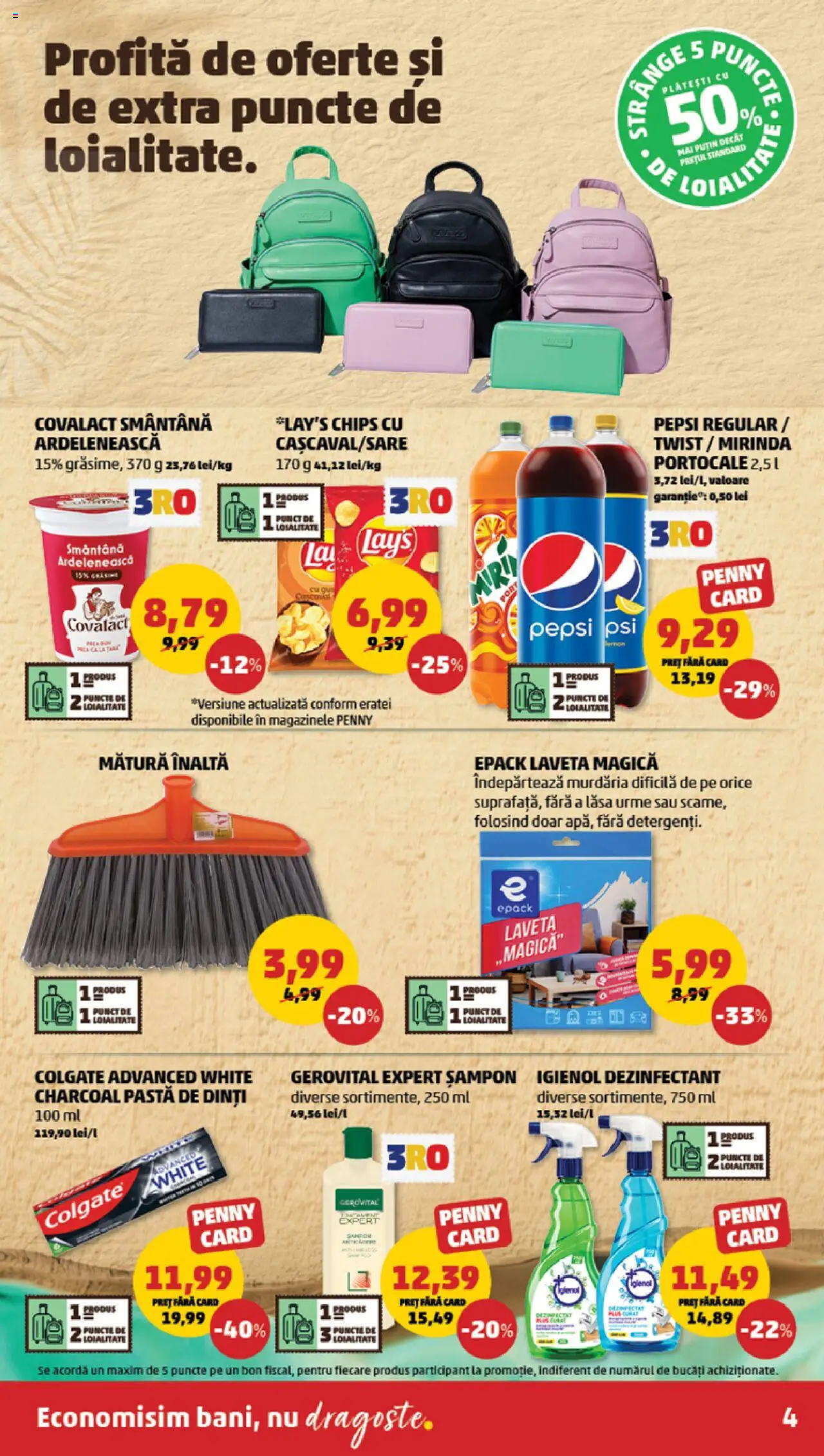 Catalog PENNY Market 14 - 20 Mai 2025 | Pagina 4 | Produse: Șampon, Portocale, Pastă de dinți, Smântână