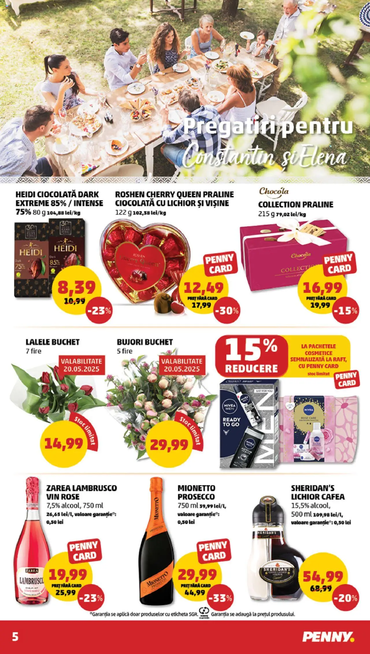 Catalog PENNY Market 14 - 20 Mai 2025 | Pagina 5 | Produse: Lichior, Prosecco, Cafea, Ciocolată
