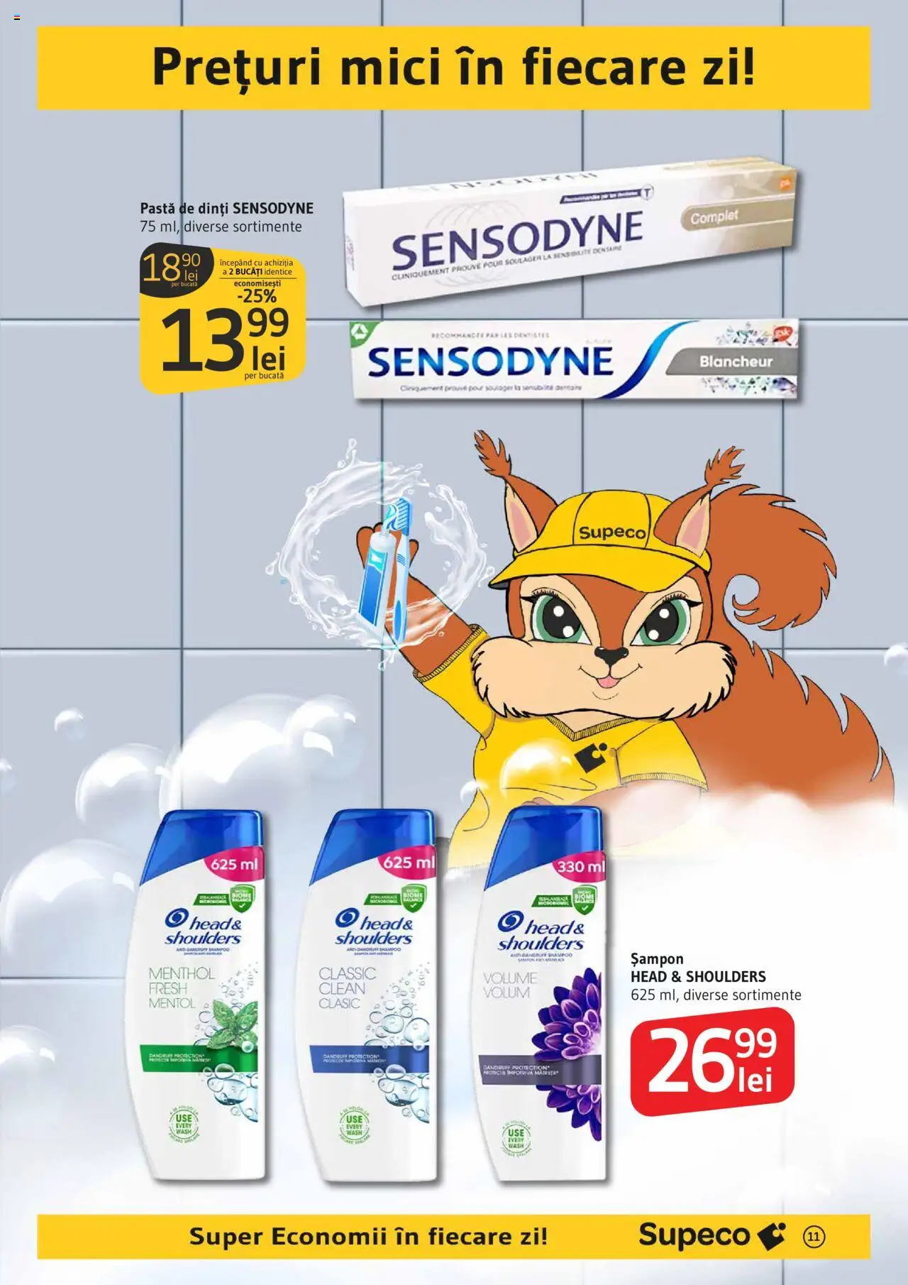 Catalog Supeco 15 - 28 Mai 2025 | Pagina 11 | Produse: Pomelo, Mici, Șampon, Pastă de dinți