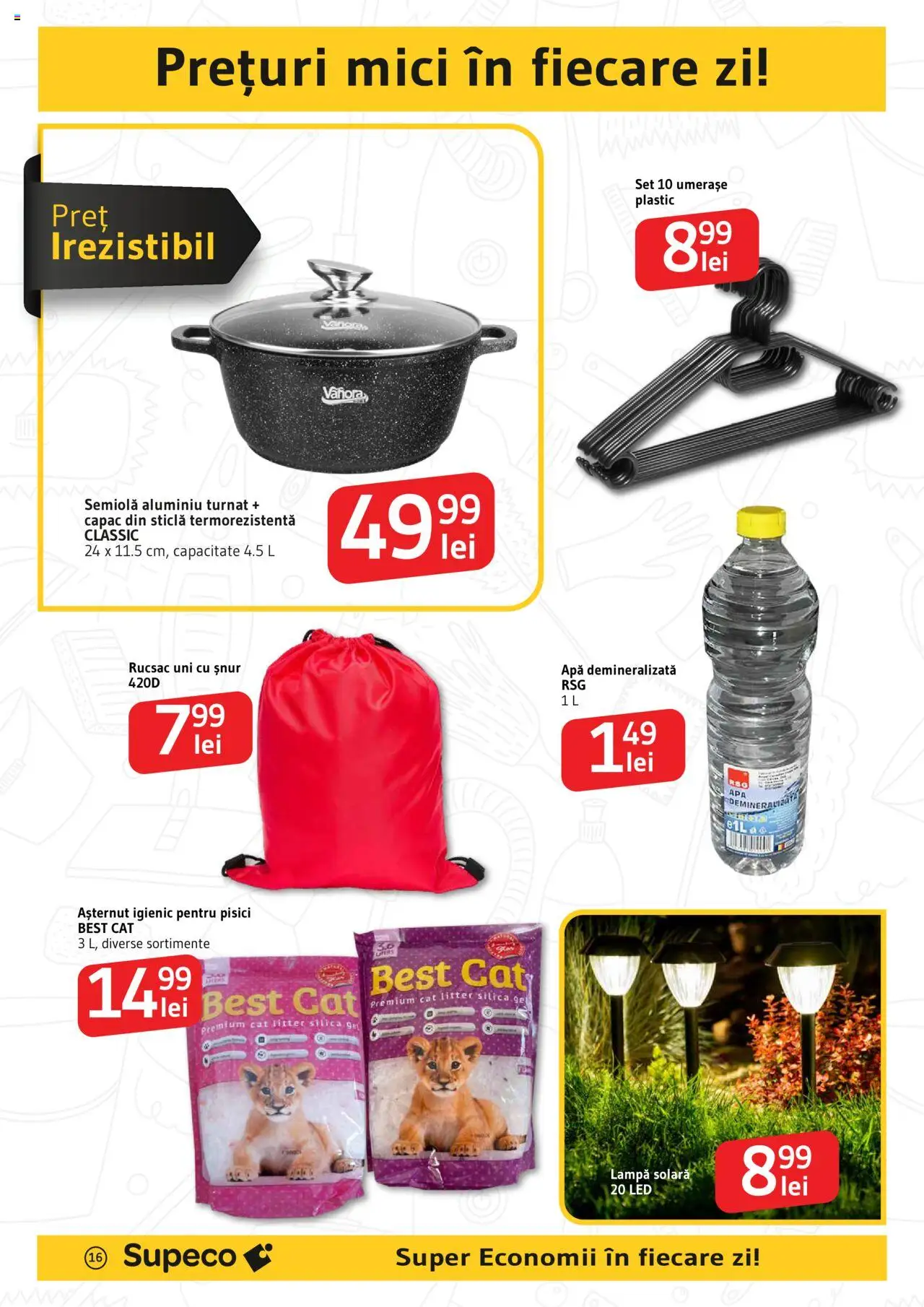 Catalog Supeco 15 - 28 Mai 2025 | Pagina 16 | Produse: Babak, Mici, Apă, Rucsac