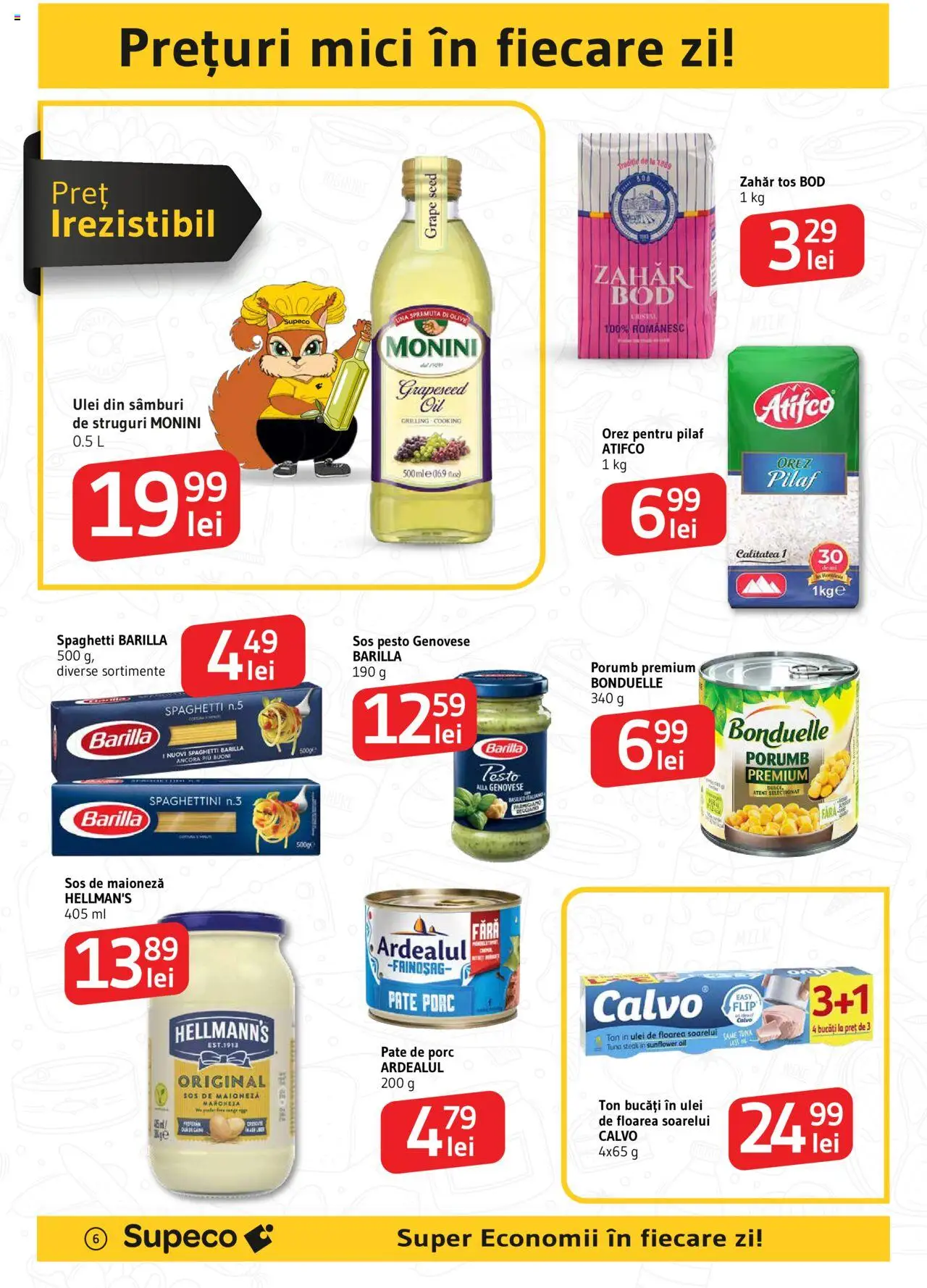Catalog Supeco 15 - 28 Mai 2025 | Pagina 6 | Produse: Mici, Orez, Porumb, Sos