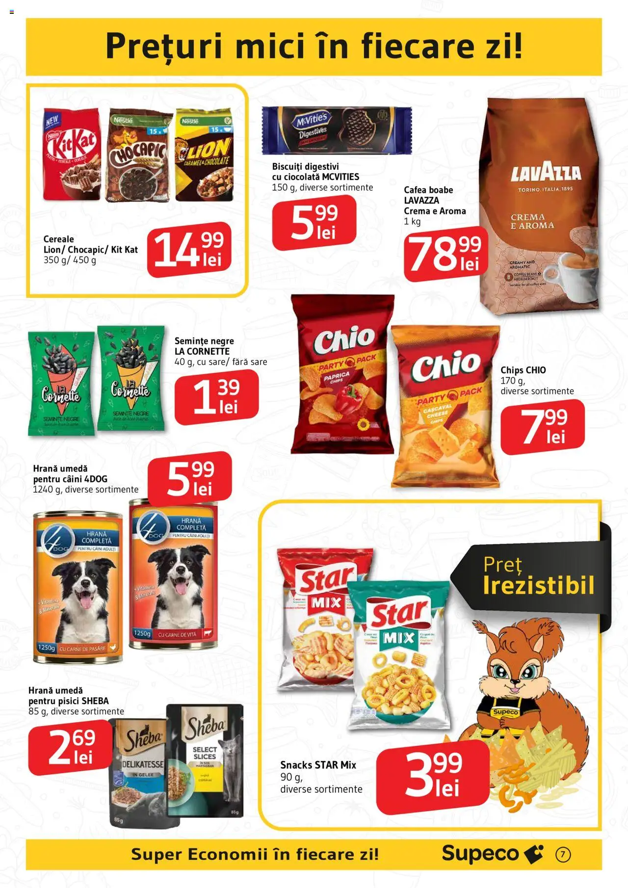 Catalog Supeco 15 - 28 Mai 2025 | Pagina 7 | Produse: Cașcaval, Mici, Cremă, Biscuiți
