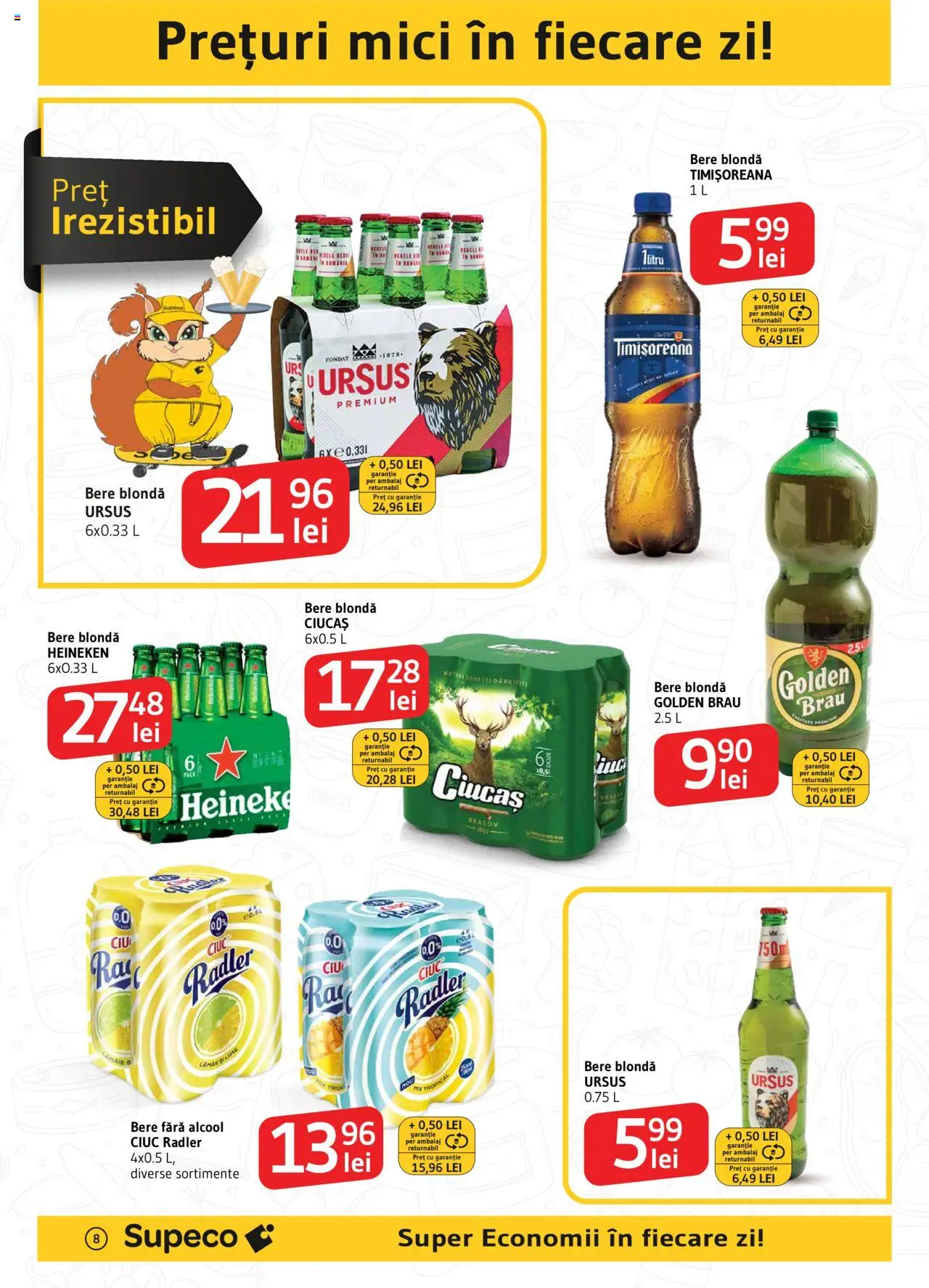 Catalog Supeco 15 - 28 Mai 2025 | Pagina 8 | Produse: Atıştırmalık, Mici, Bere
