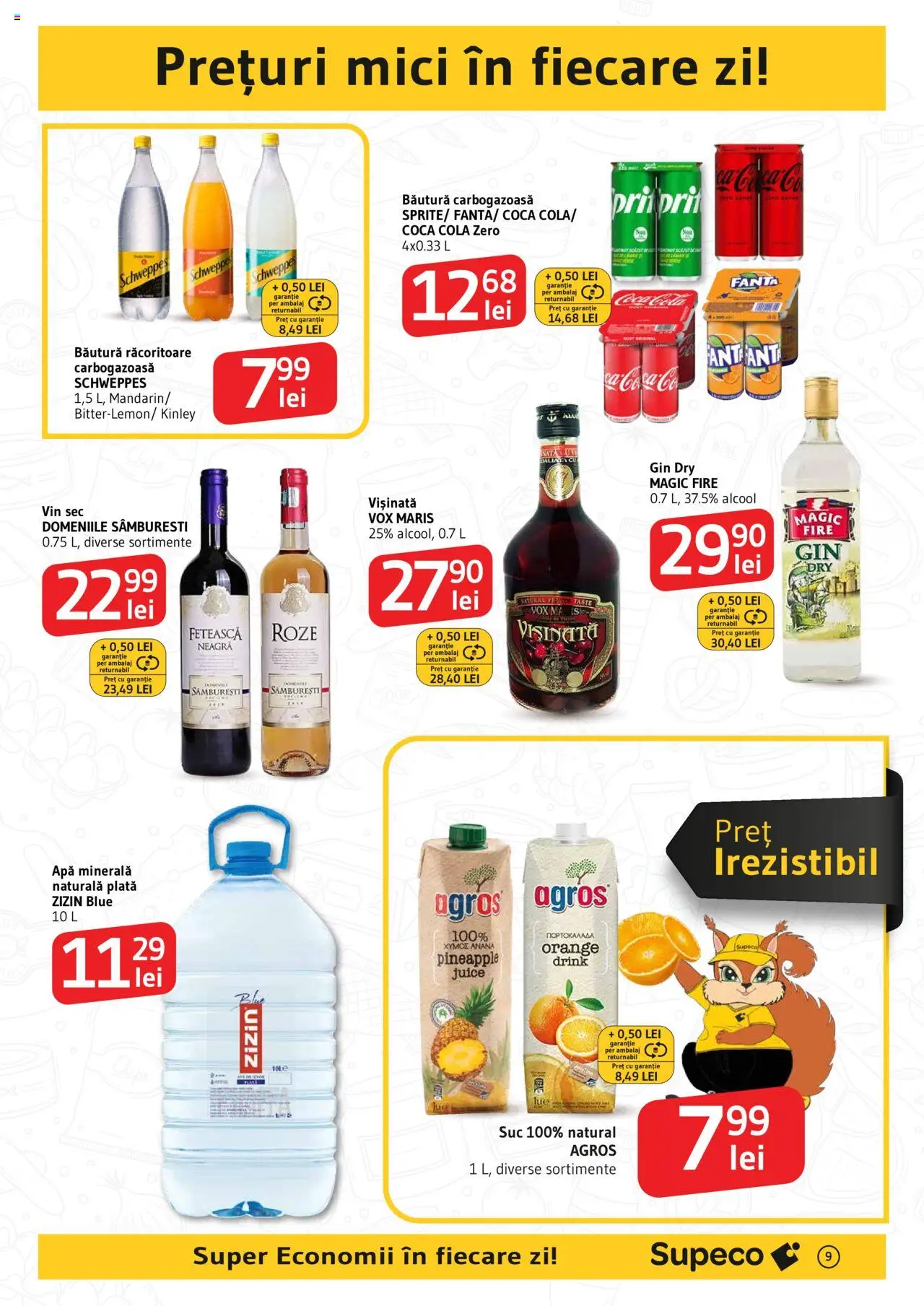 Catalog Supeco 15 - 28 Mai 2025 | Pagina 9 | Produse: Yazı tahtası kalemi, Mici, Amerikan servis, Suc