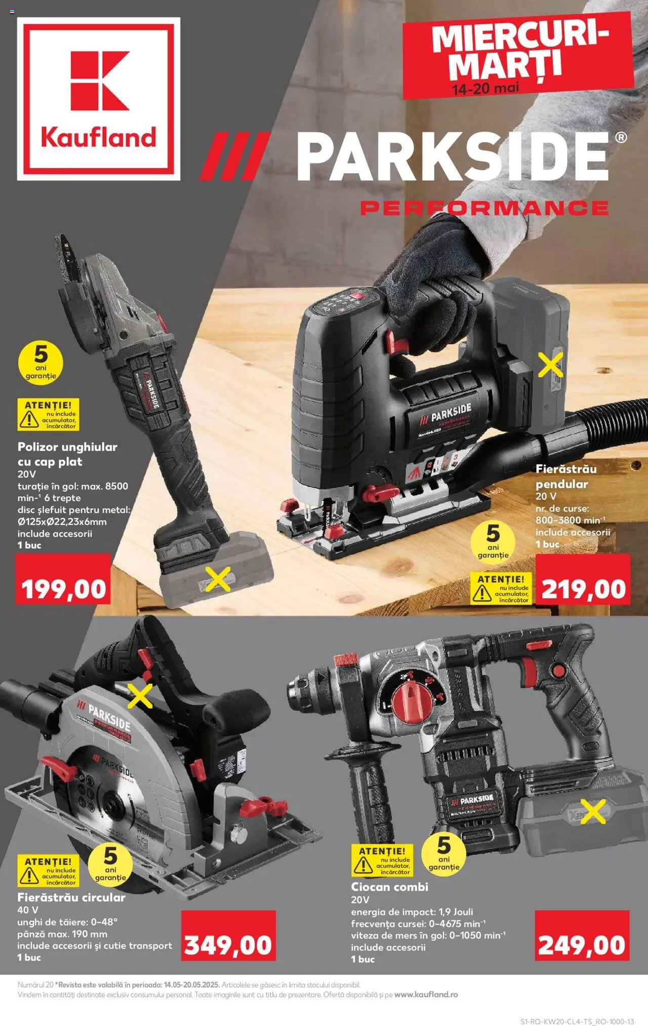 Catalog Kaufland 14 - 20 Mai 2025 | Pagina 1 | Produse: Încărcător, Disc, Cutie, Peluş Köpek Yatağı