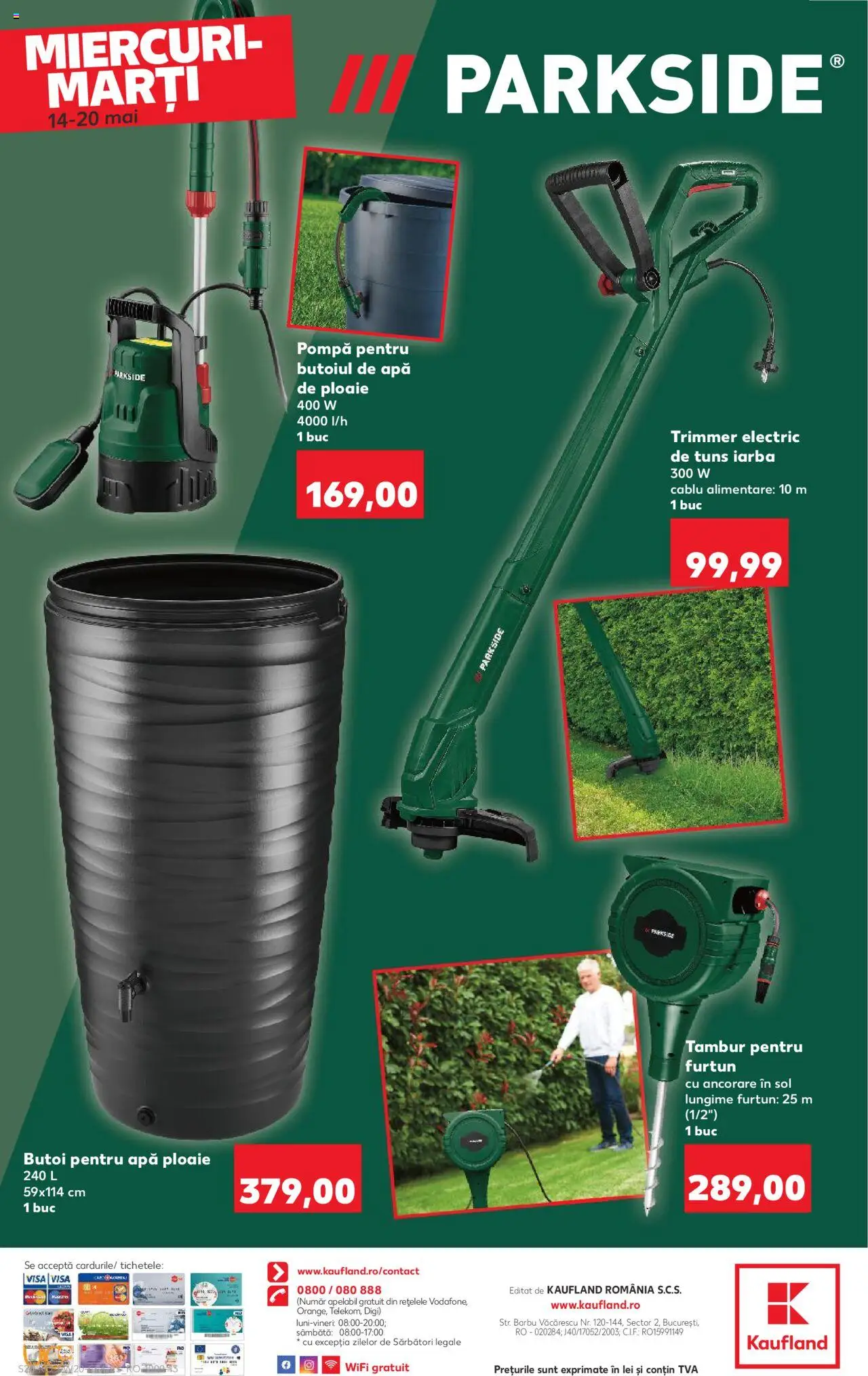 Catalog Kaufland 14 - 20 Mai 2025 | Pagina 20 | Produse: Trimmer, Cablu, Apă