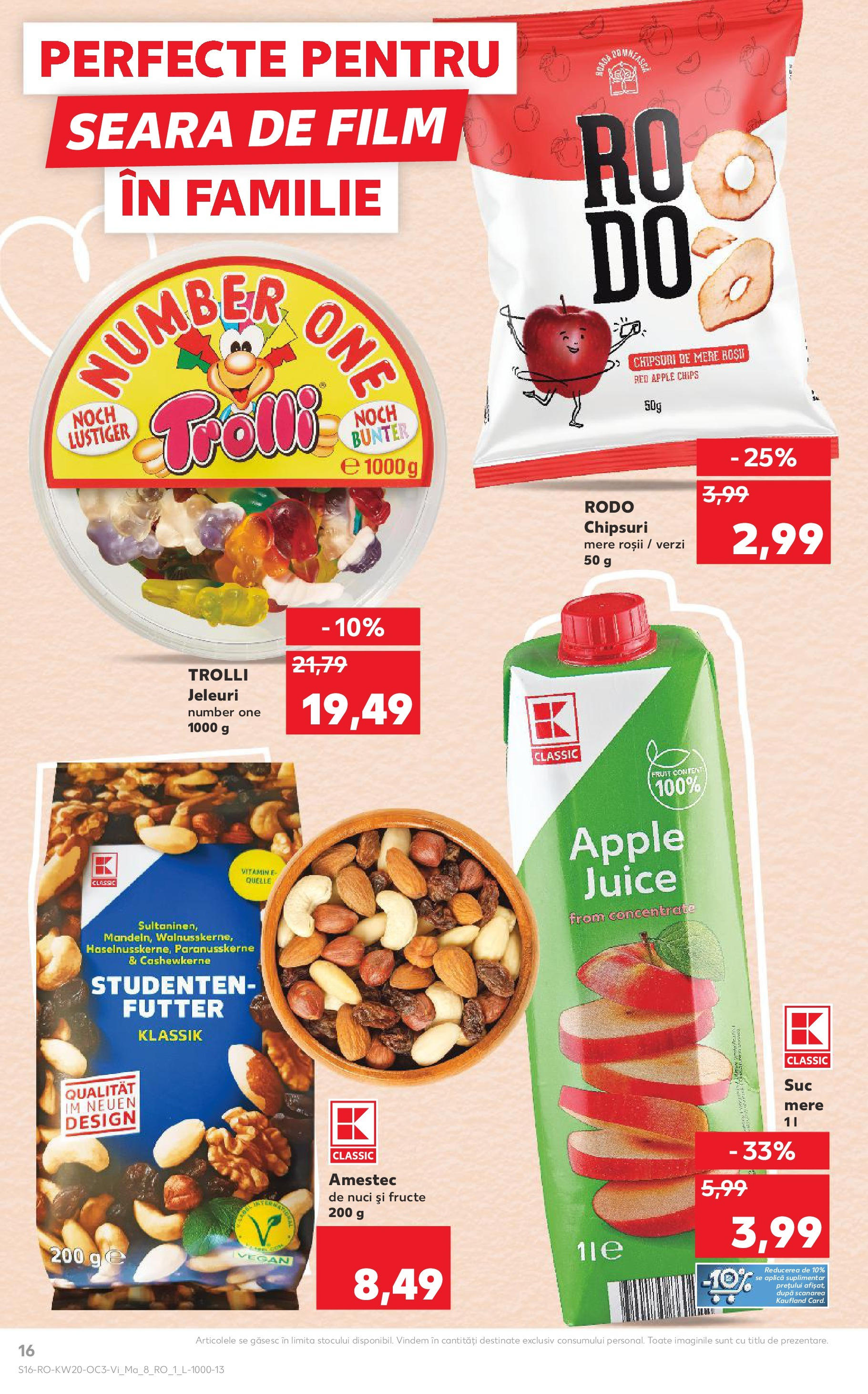 Catalog Kaufland 15 - 20 Mai 2025 | Pagina 16 | Produse: Apple, Mere, Chipsuri, Jeleuri