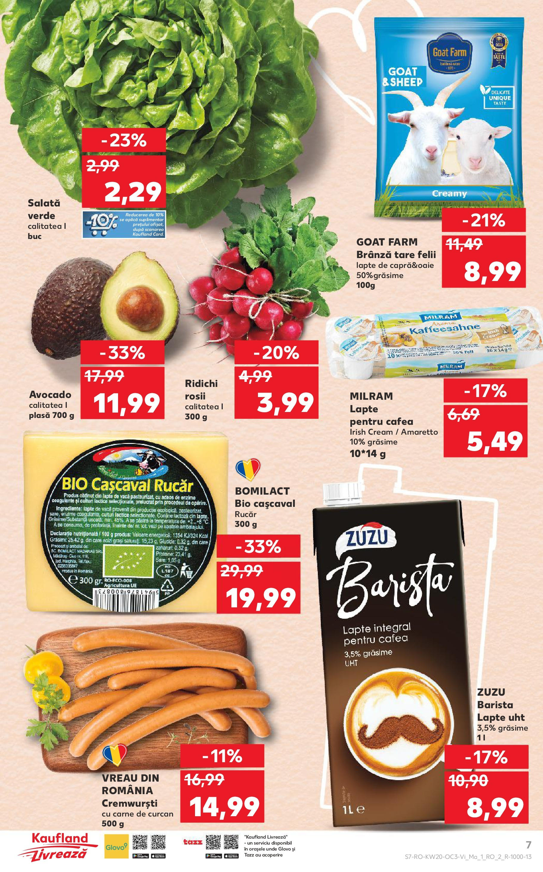Catalog Kaufland 15 - 20 Mai 2025 | Pagina 7 | Produse: Masaüstü kılıfı, Cașcaval, Avocado, Sare