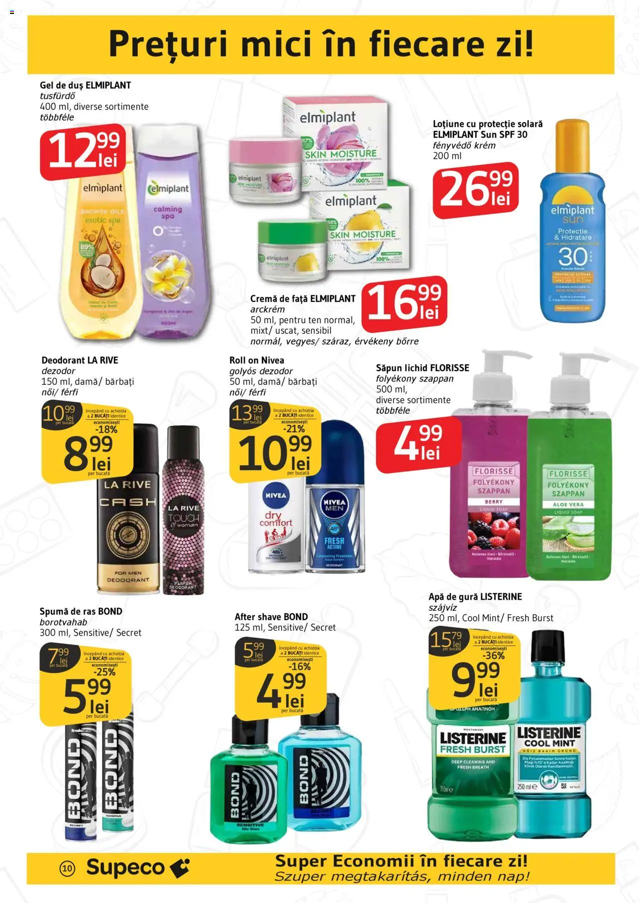 Catalog Supeco 15 - 28 Mai 2025 | Pagina 10 | Produse: Aloe vera, Cremă, Săpun, Săpun lichid