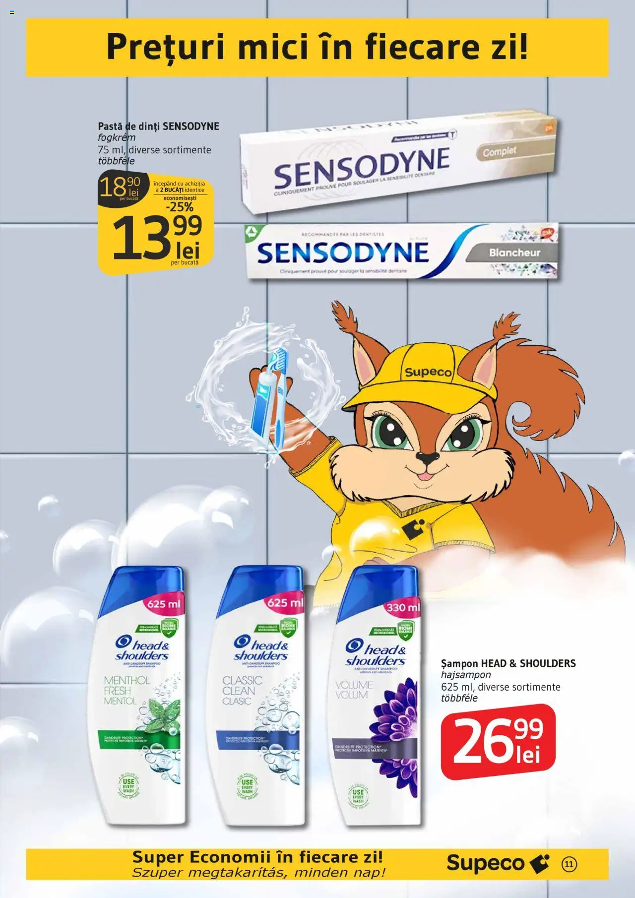 Catalog Supeco 15 - 28 Mai 2025 | Pagina 11 | Produse: Pomelo, Mici, Șampon, Pastă de dinți