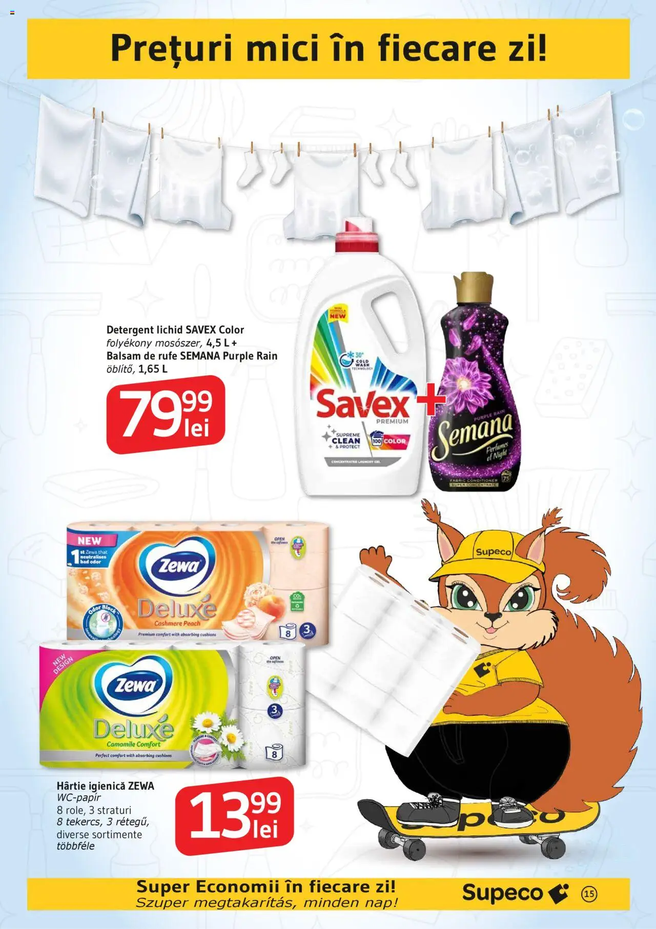 Catalog Supeco 15 - 28 Mai 2025 | Pagina 15 | Produse: Pomelo, Mici, Balsam, Balsam de rufe