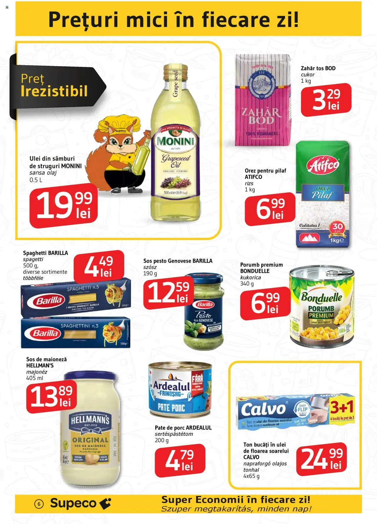 Catalog Supeco 15 - 28 Mai 2025 | Pagina 6 | Produse: Struguri, Ulei, Maioneză, Sos
