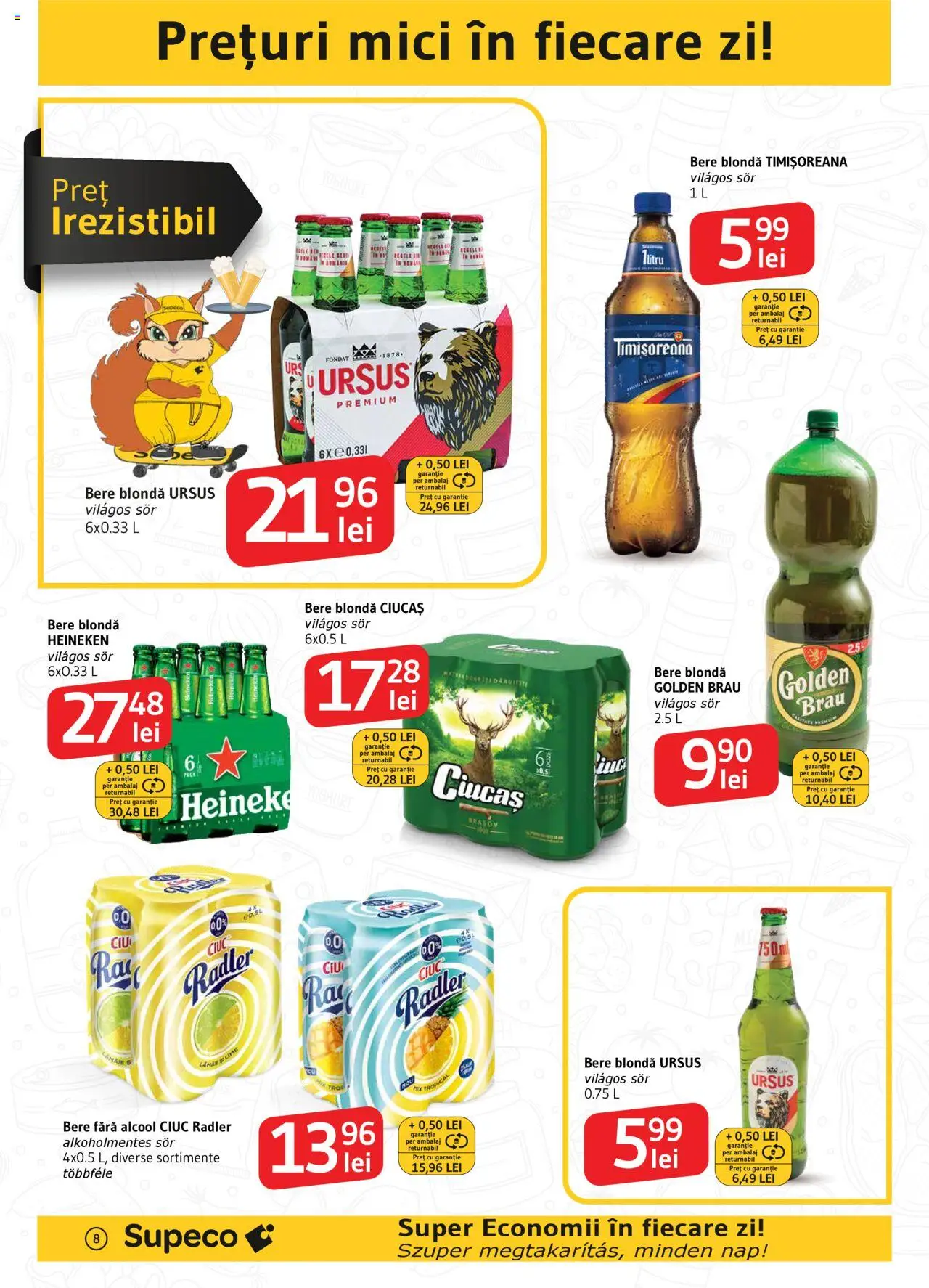 Catalog Supeco 15 - 28 Mai 2025 | Pagina 8 | Produse: Atıştırmalık, Mici, Bere