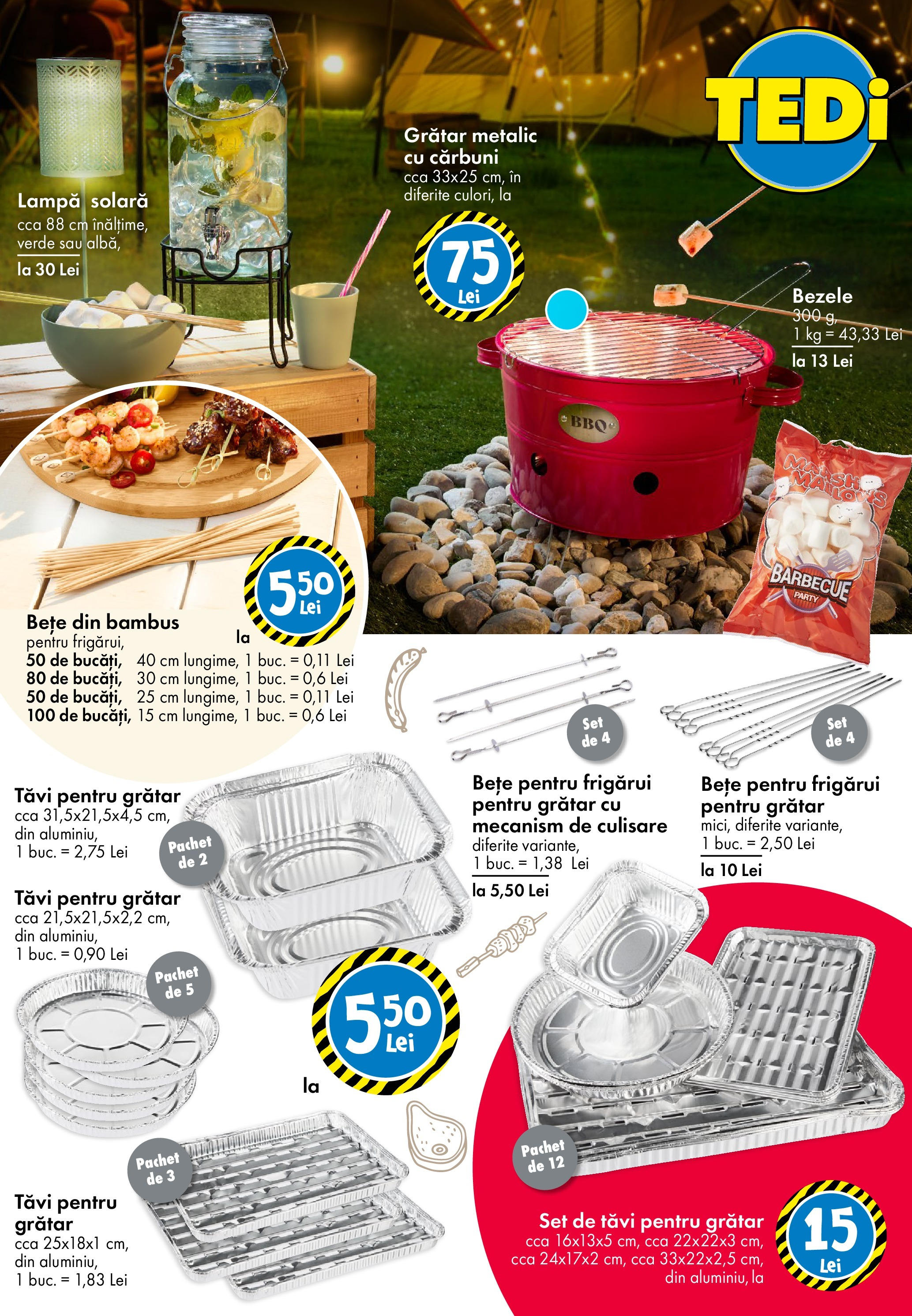 Catalog TEDi 16 - 24 Mai 2025 | Pagina 11 | Produse: Grătar, Lampă