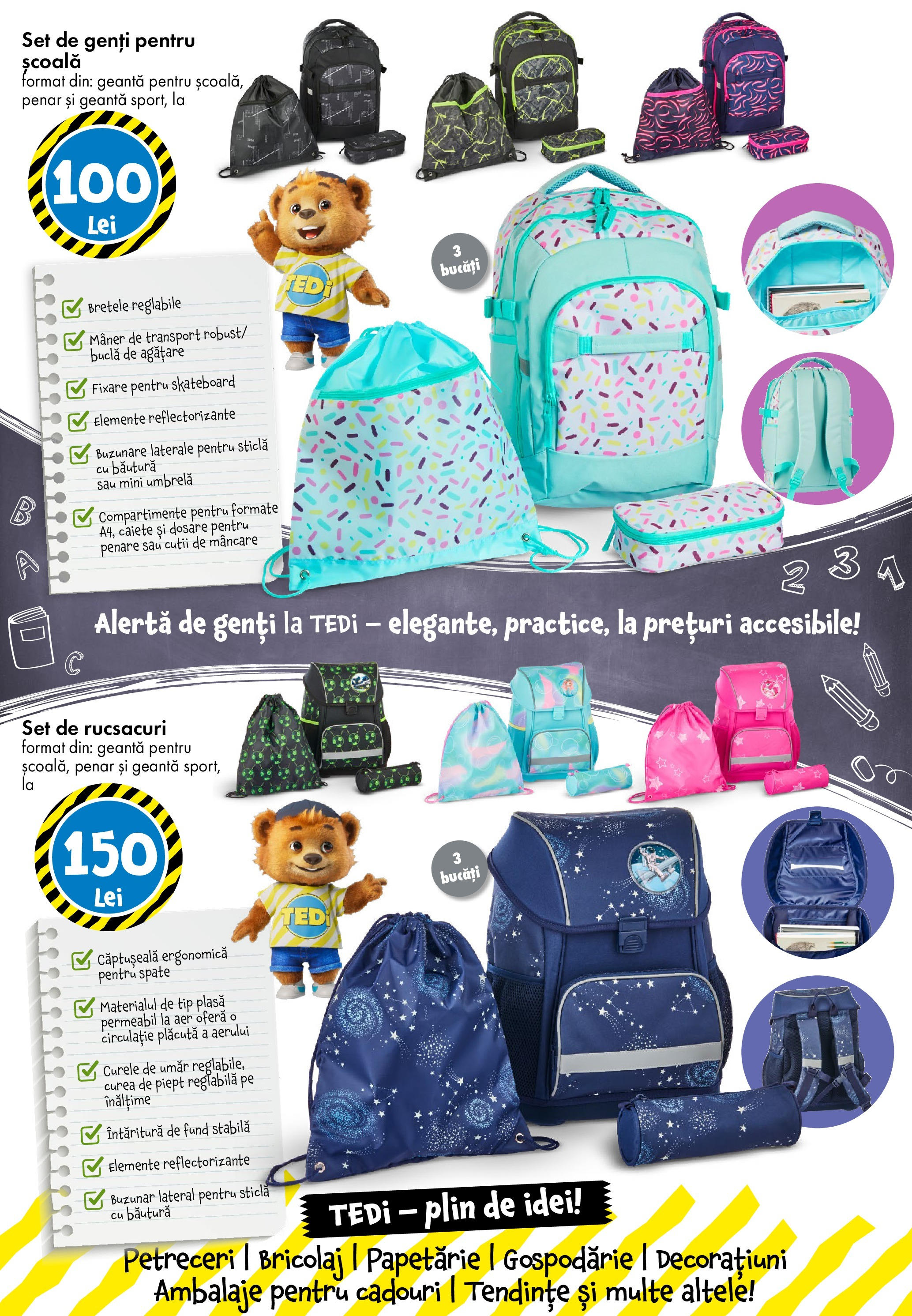 Catalog TEDi 16 - 24 Mai 2025 | Pagina 16 | Produse: Umbrelă, Curea, Geantă, Mâner