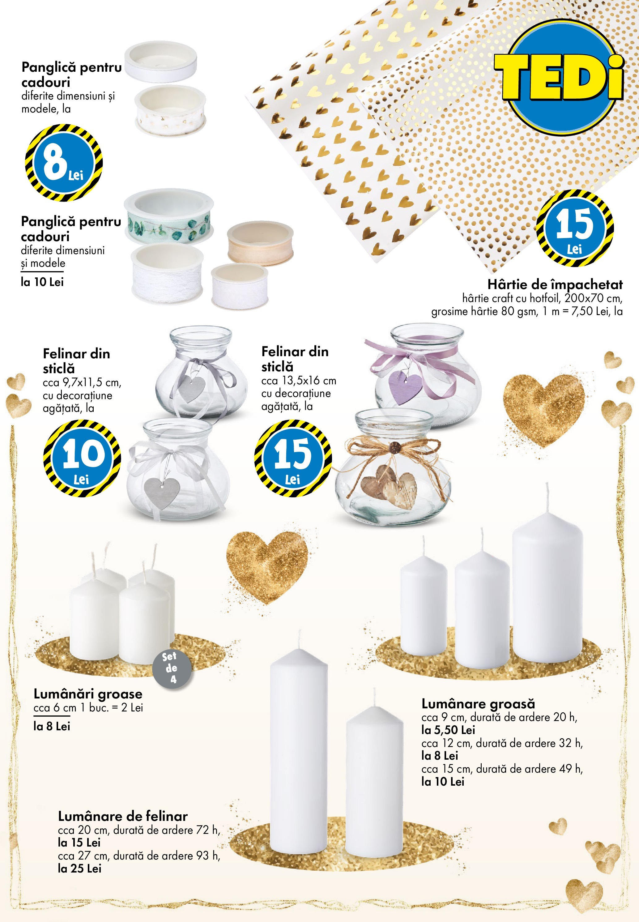 Catalog TEDi 16 - 24 Mai 2025 | Pagina 7 | Produse: Felinar, Lumânare