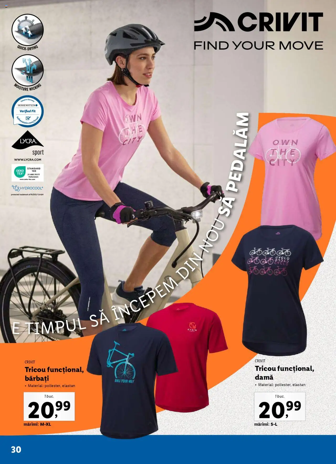 Catalog LIDL 19 Mai - 6 Iulie 2025 | Pagina 30 | Produse: Tricou