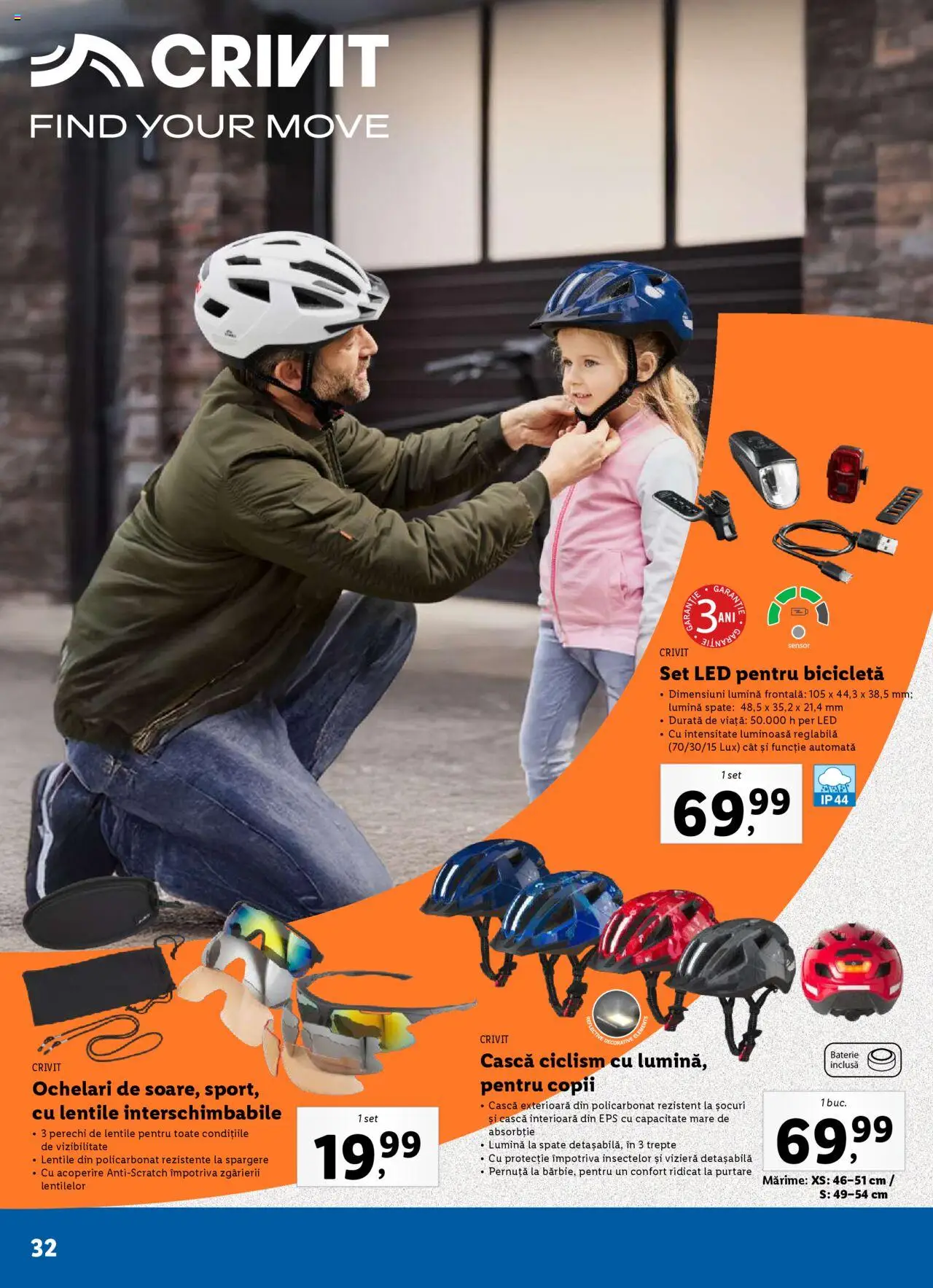Catalog LIDL 19 Mai - 6 Iulie 2025 | Pagina 32 | Produse: Ochelari, Babak, Baterie, Dana kuşbaşı
