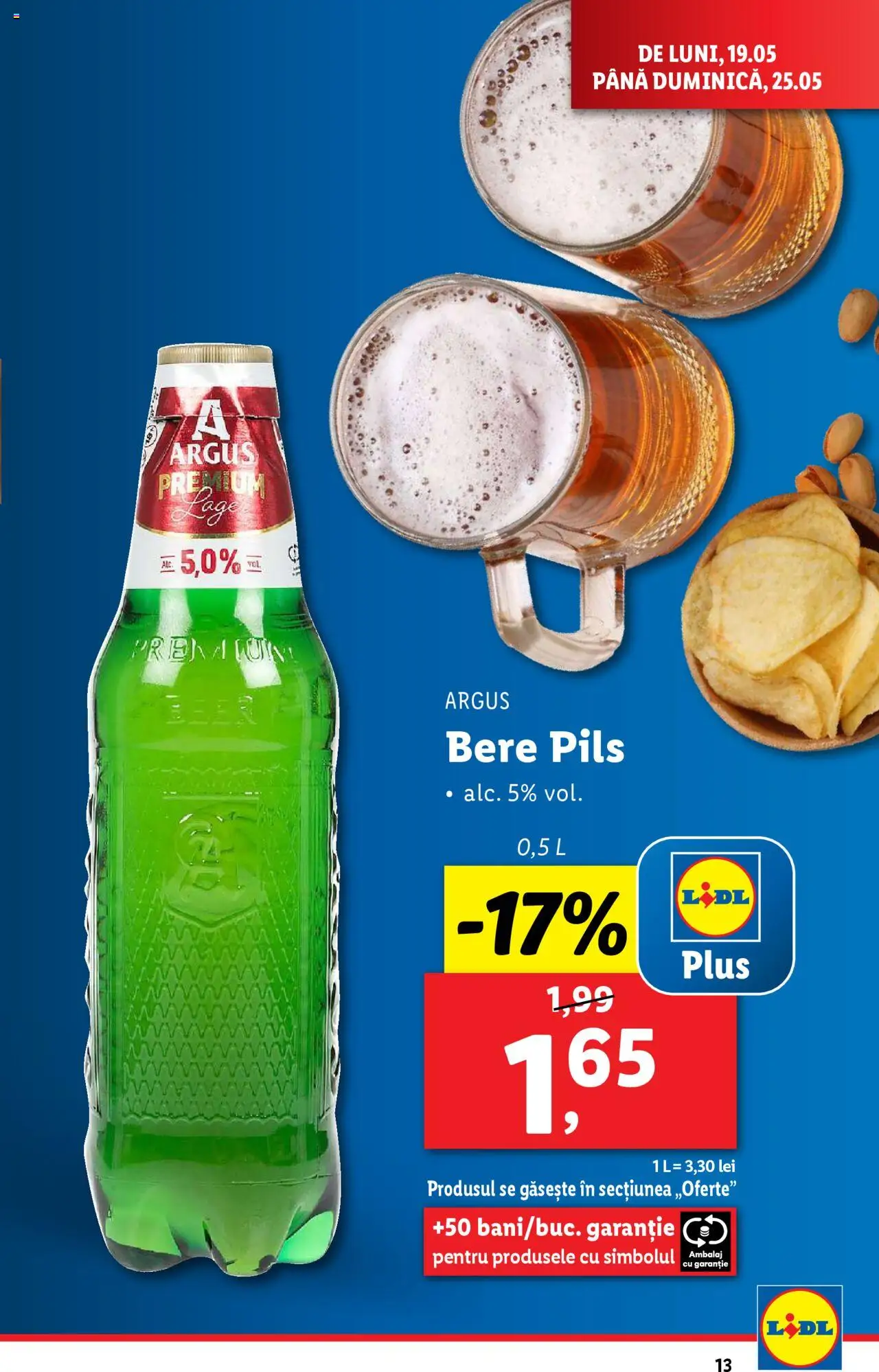 Catalog LIDL 19 - 25 Mai 2025 | Pagina 13 | Produse: Bere