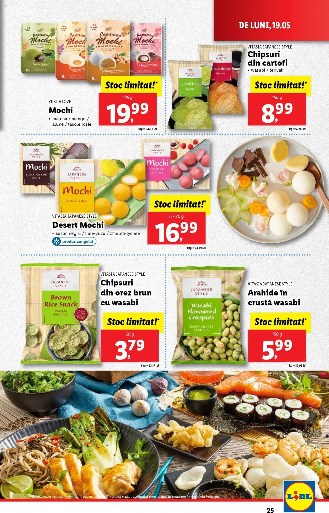 Catalog LIDL 19 - 25 Mai 2025 | Pagina 25 | Produse: Delgeç, Lime, Orez, Chipsuri