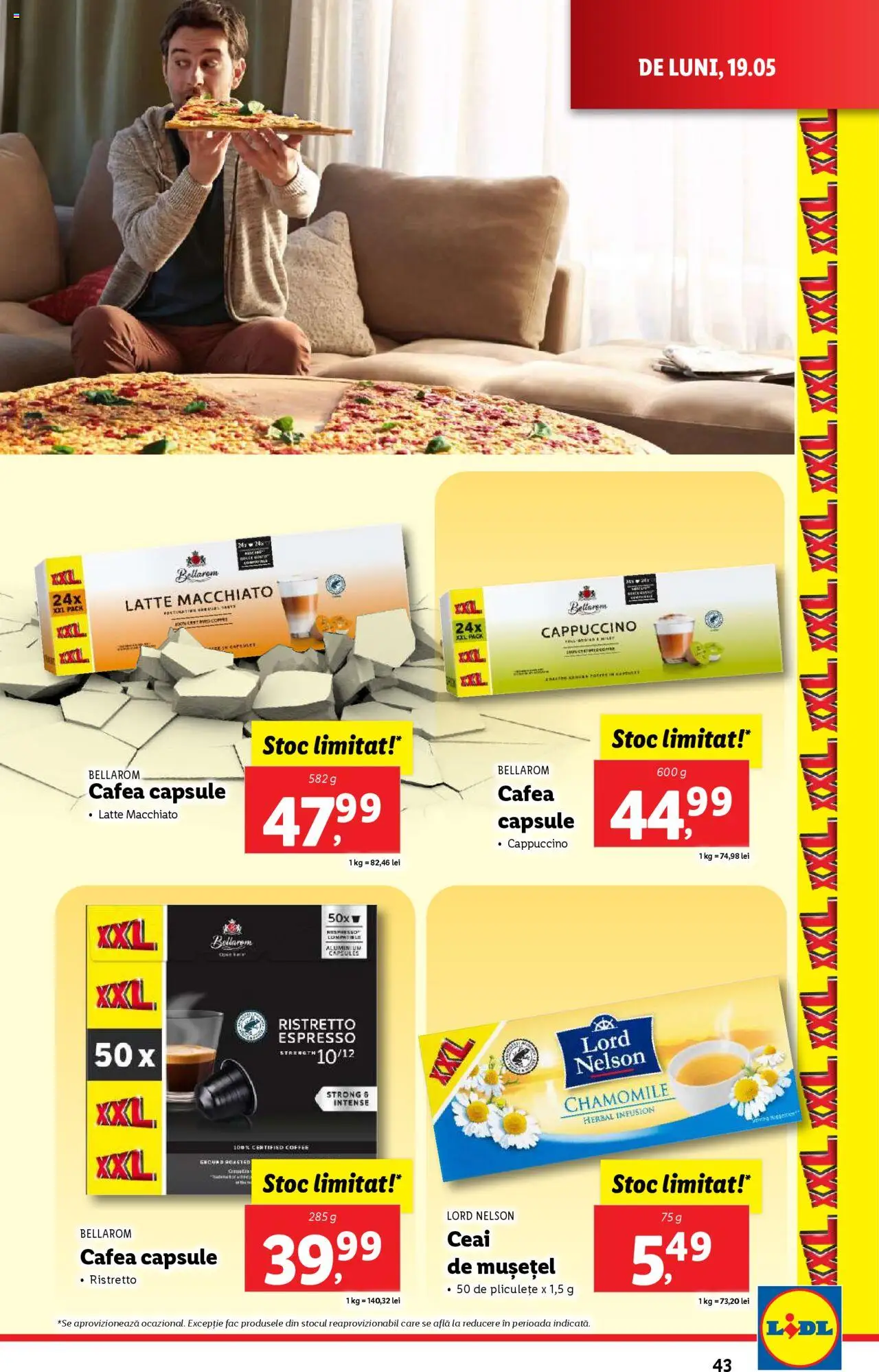 Catalog LIDL 19 - 25 Mai 2025 | Pagina 43 | Produse: Cafea, Ceai