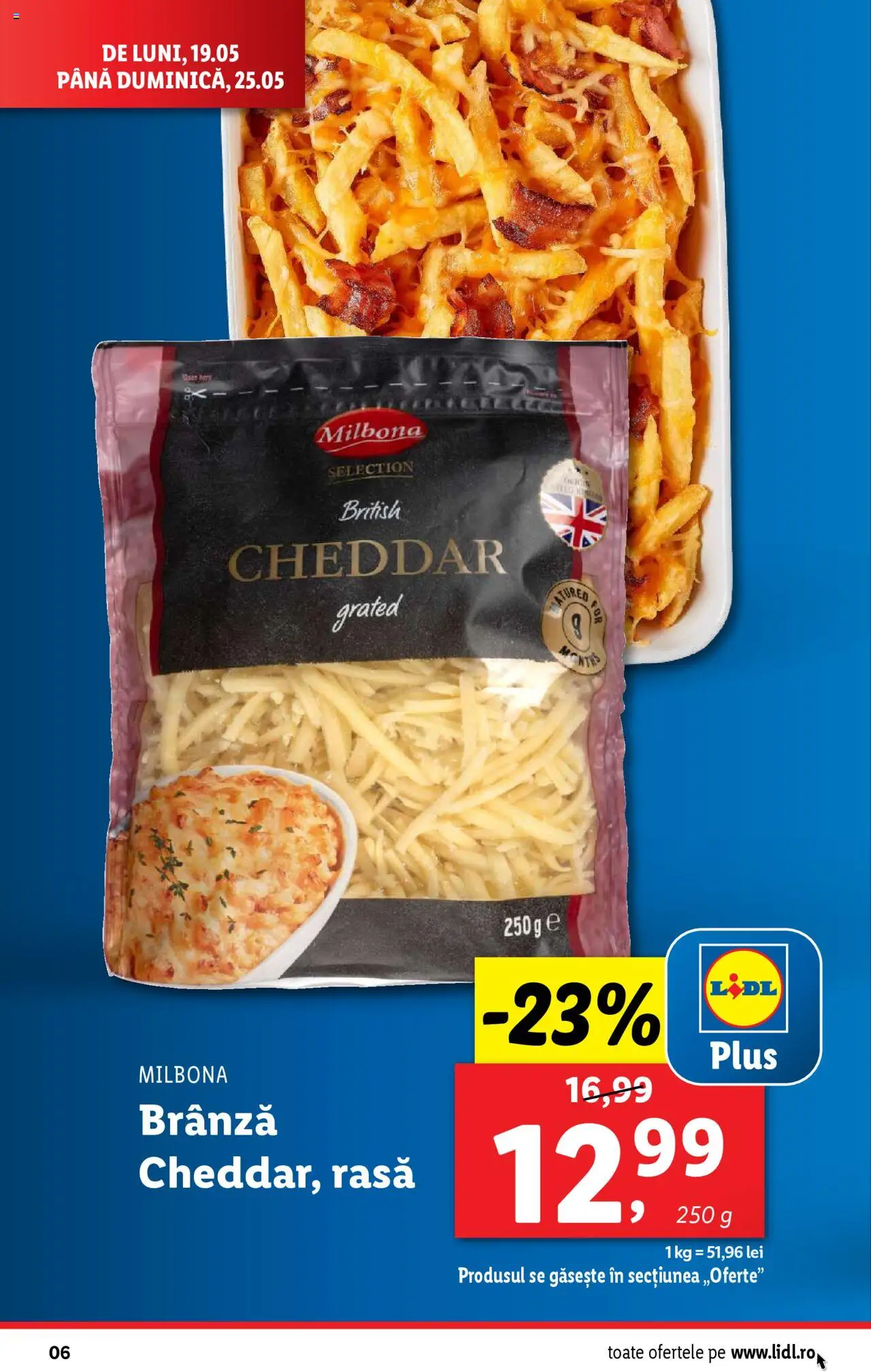 Catalog LIDL 19 - 25 Mai 2025 | Pagina 6 | Produse: Brânză