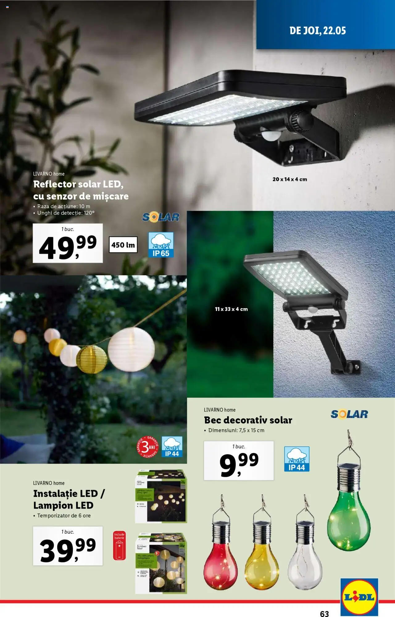Catalog LIDL 19 - 25 Mai 2025 | Pagina 63 | Produse: Bec, T cetveli, Babak, Baterie