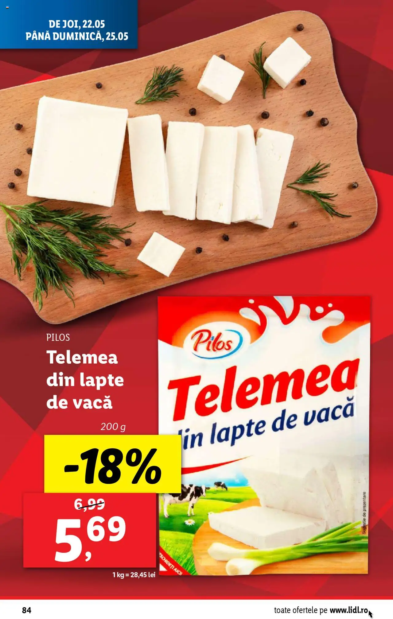 Catalog LIDL 19 - 25 Mai 2025 | Pagina 84 | Produse: Toplar, Lapte