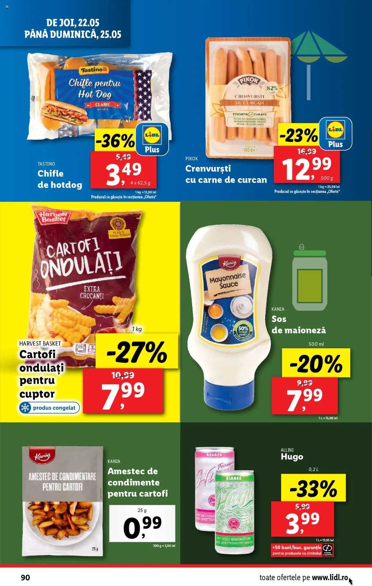 Catalog LIDL 19 - 25 Mai 2025 | Pagina 90 | Produse: Cuptor, Crenvurști, Condimente, Maioneză