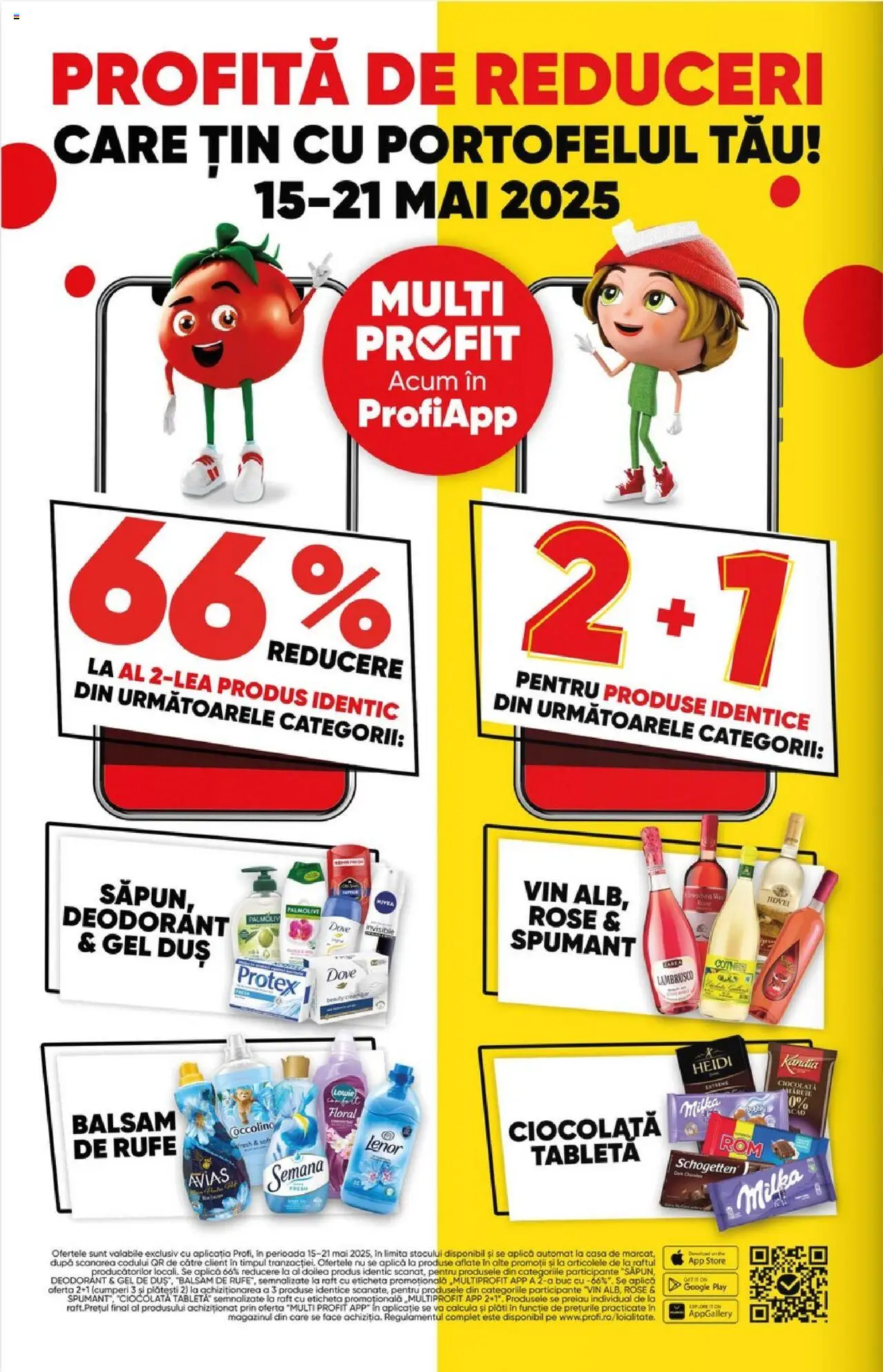 Catalog Profi 14 - 27 Mai 2025 | Pagina 2 | Produse: Tabletă, Duș, Balsam, Ciocolată