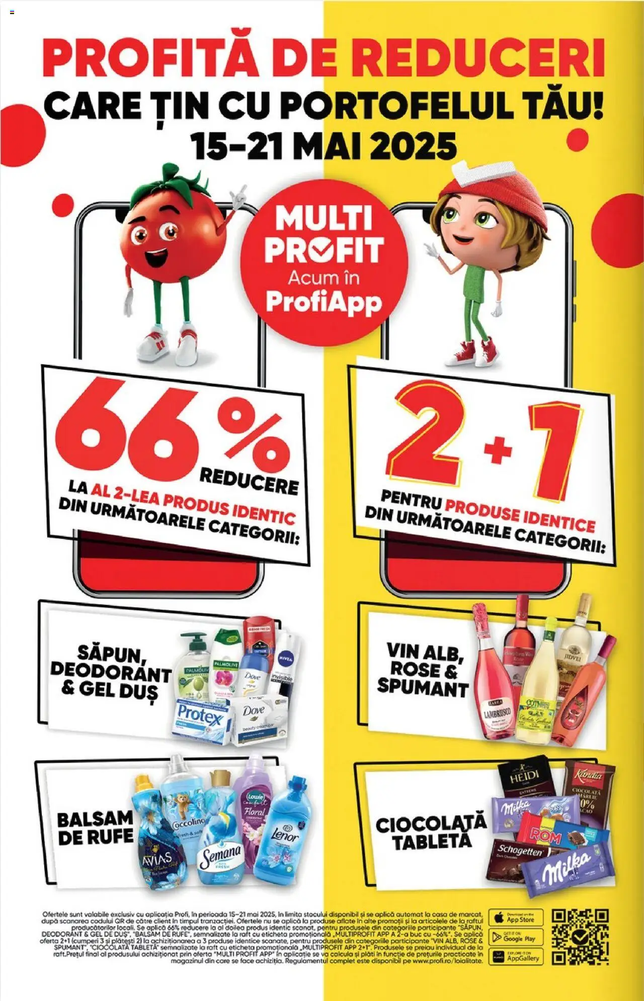Catalog Profi 14 - 27 Mai 2025 | Pagina 2 | Produse: Balsam, Ciocolată, Vin, Deodorant
