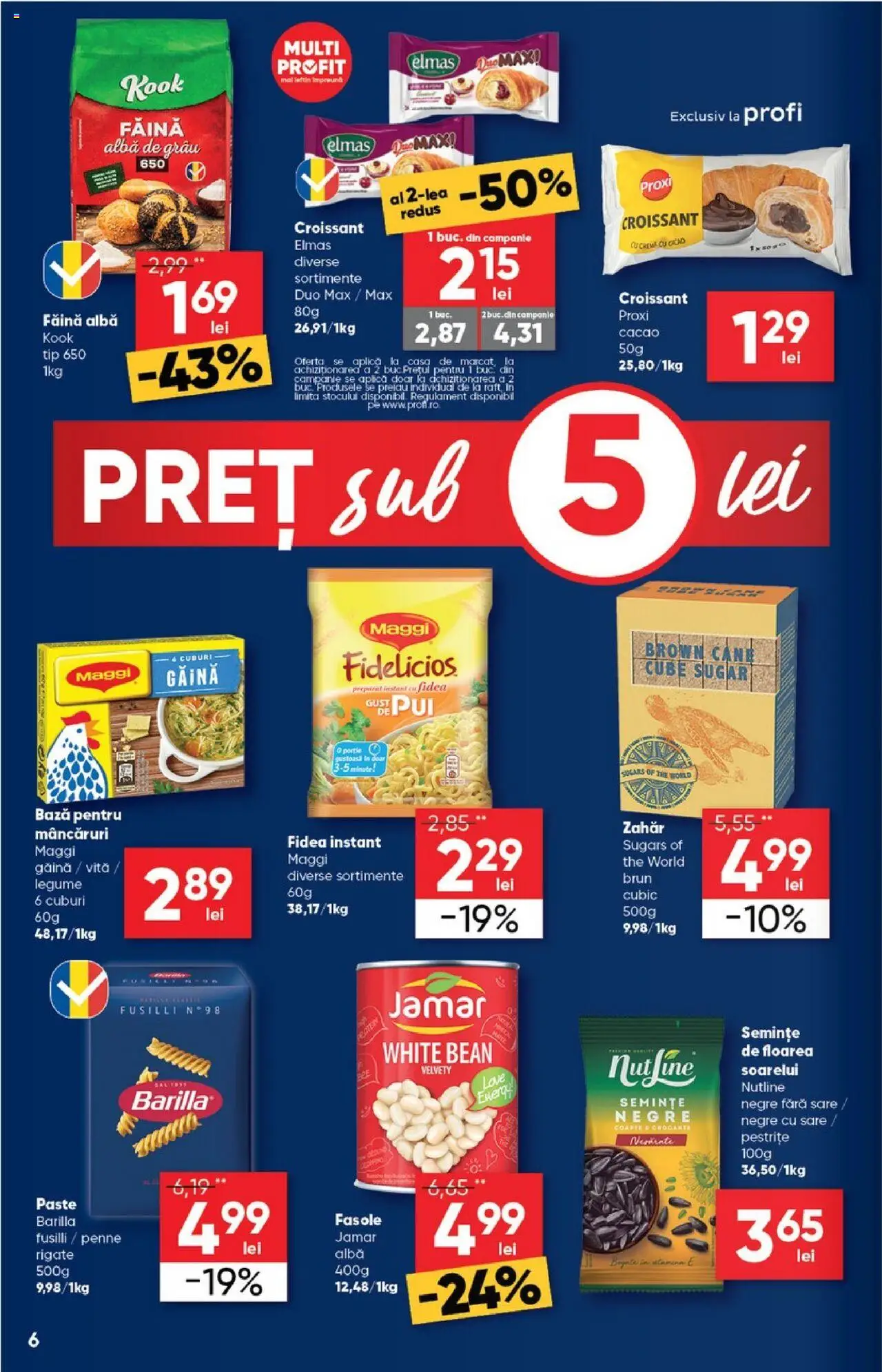 Catalog Profi 14 - 27 Mai 2025 | Pagina 6 | Produse: Hacıyatmaz Kedi Oyuncağı, Făină, Paste, Cacao