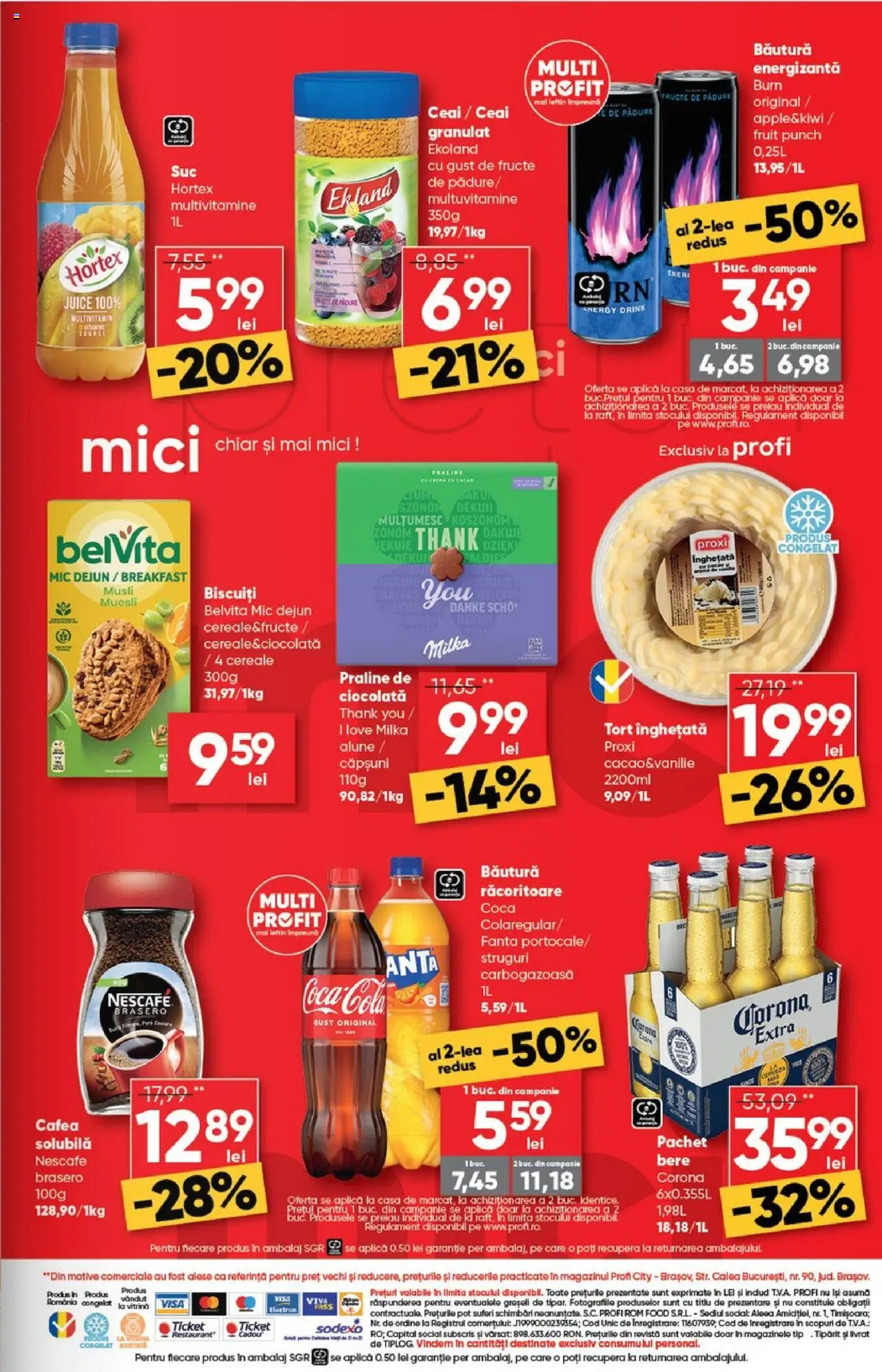 Catalog Profi 14 - 27 Mai 2025 | Pagina 9 | Produse: Tort, Ciocolată, Rom, Înghețată