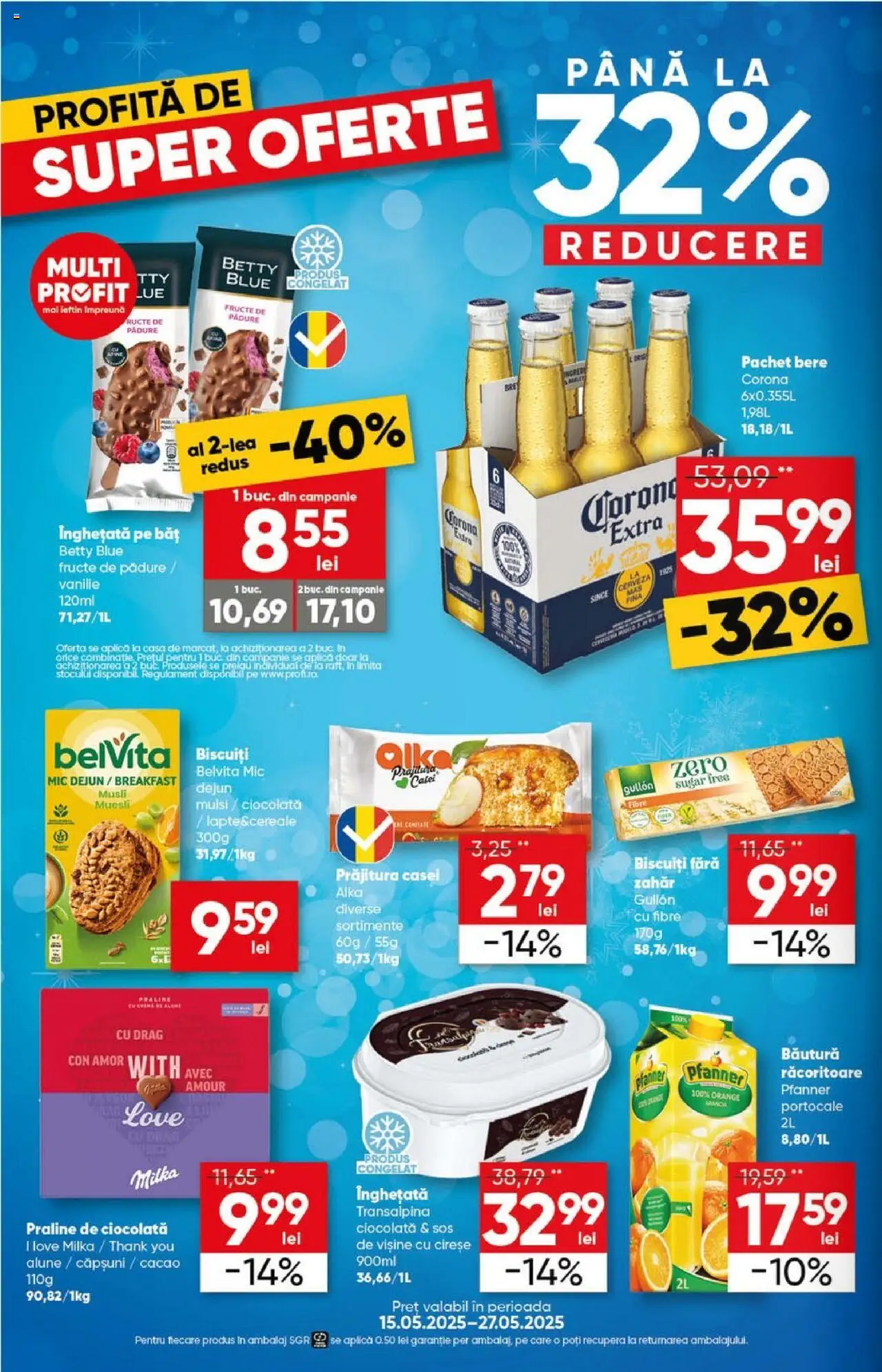 Catalog Profi 14 - 27 Mai 2025 | Pagina 12 | Produse: Alune, Praline, Lapte, Portocale