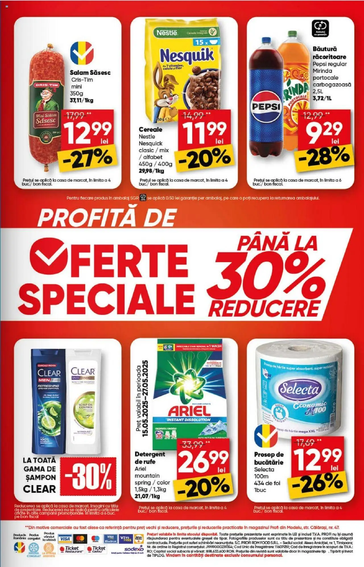 Catalog Profi 14 - 27 Mai 2025 | Pagina 13 | Produse: Bucătărie, Vitrină, Șampon, Salam