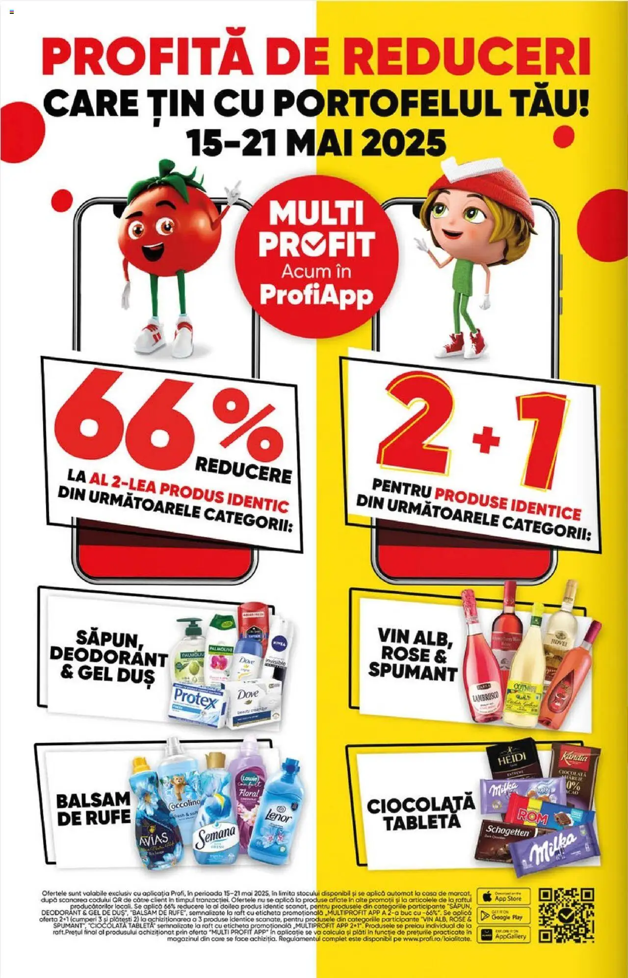 Catalog Profi 14 - 27 Mai 2025 | Pagina 2 | Produse: Duș, Balsam, Ciocolată, Vin