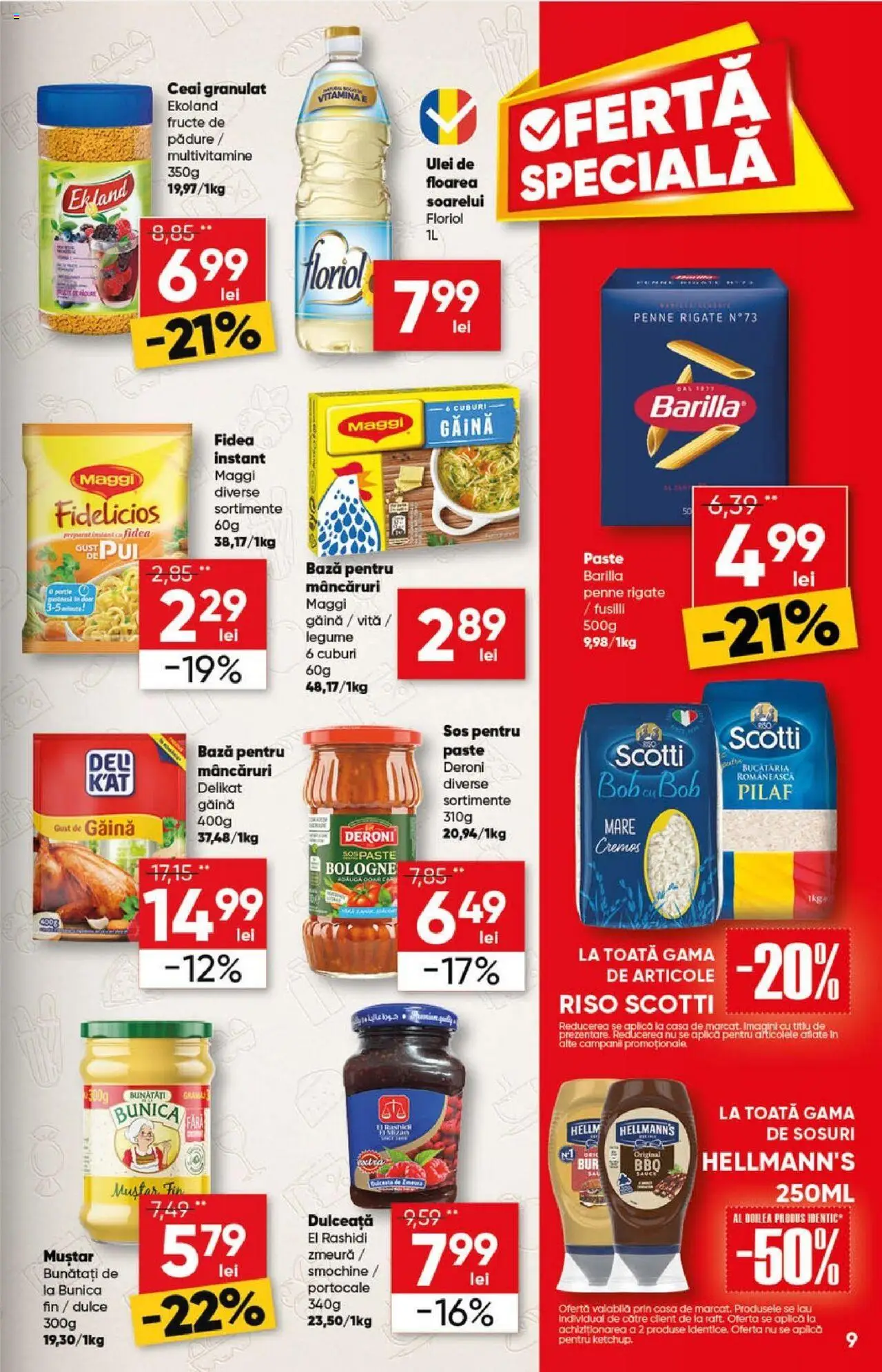 Catalog Profi 14 - 27 Mai 2025 | Pagina 9 | Produse: Zmeură, Muștar, Paste, Bant