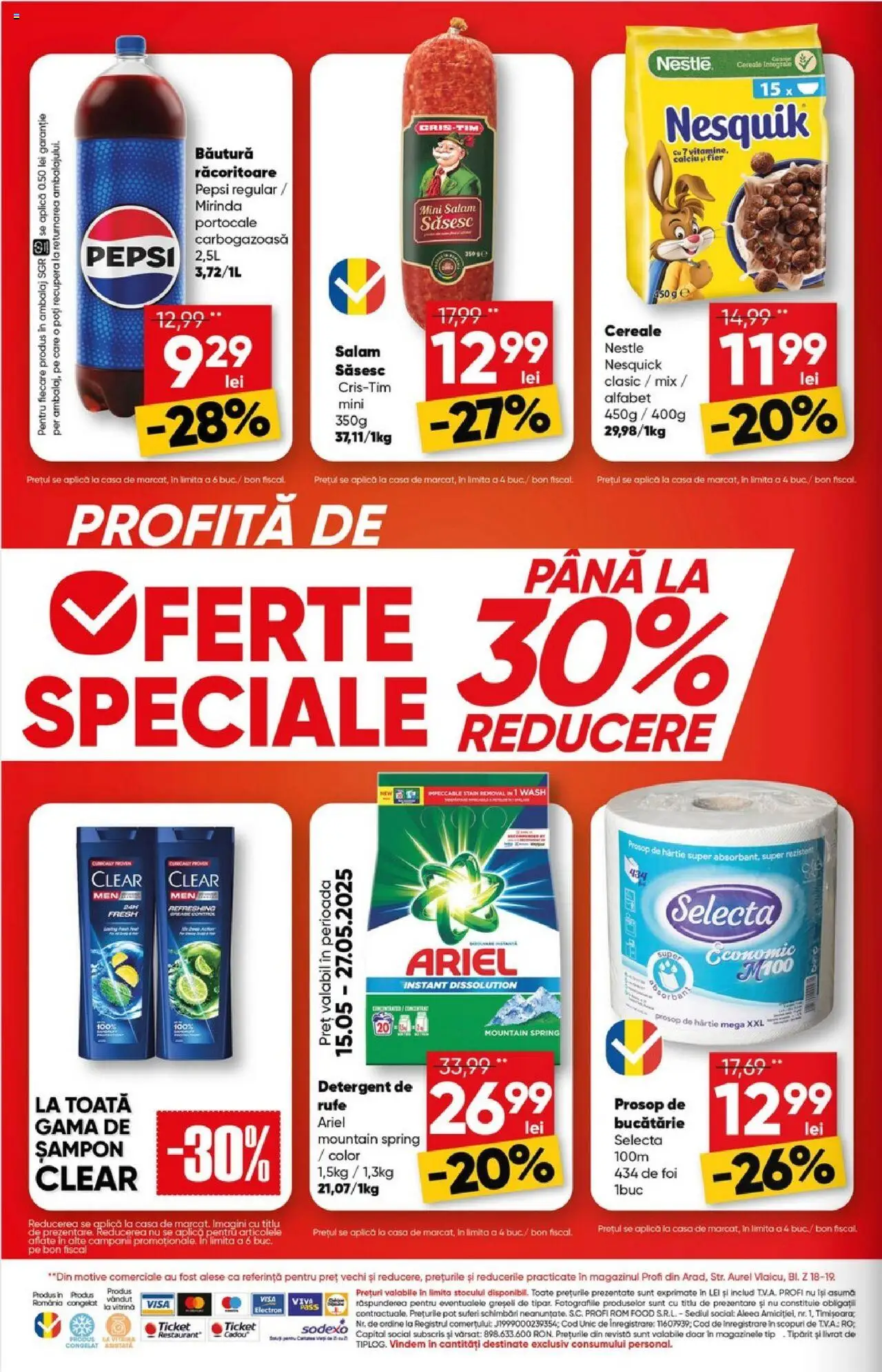 Catalog Profi 14 - 27 Mai 2025 | Pagina 16 | Produse: Simit, Vitrină, Portocale, Cereale