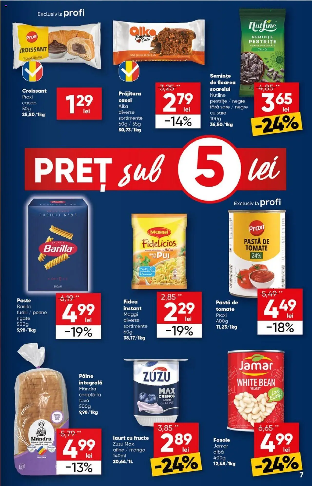 Catalog Profi 14 - 27 Mai 2025 | Pagina 7 | Produse: Prăjitură, Paste, Fructe, Sare