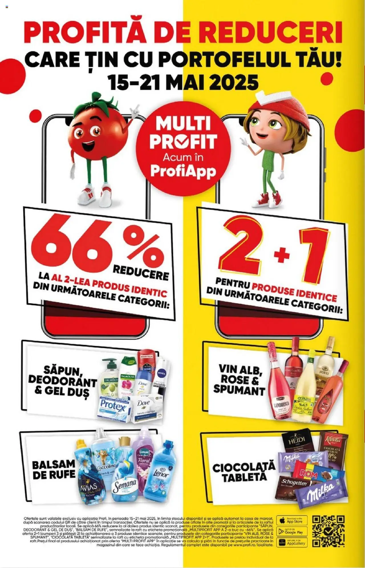 Catalog Profi 14 - 27 Mai 2025 | Pagina 2 | Produse: Tabletă, Duș, Balsam, Vin