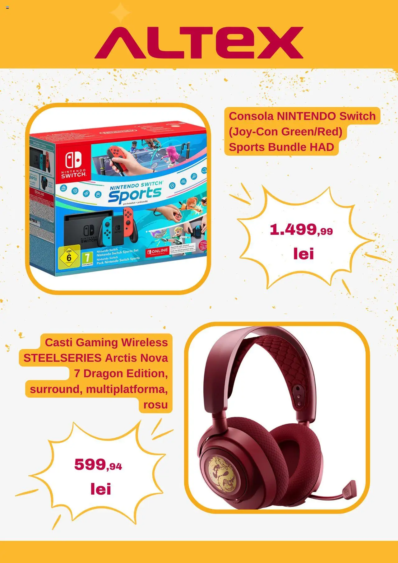 Catalog Altex 15 - 21 Mai 2025 | Pagina 4 | Produse: Căști