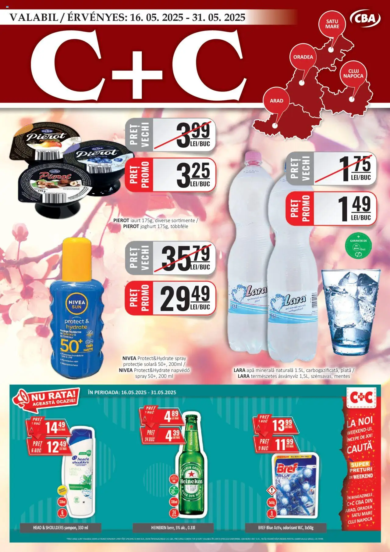 Catalog CBA 16 - 31 Mai 2025 | Pagina 1 | Produse: Yazı tahtası kalemi, Rață, Iaurt, Protecție solară