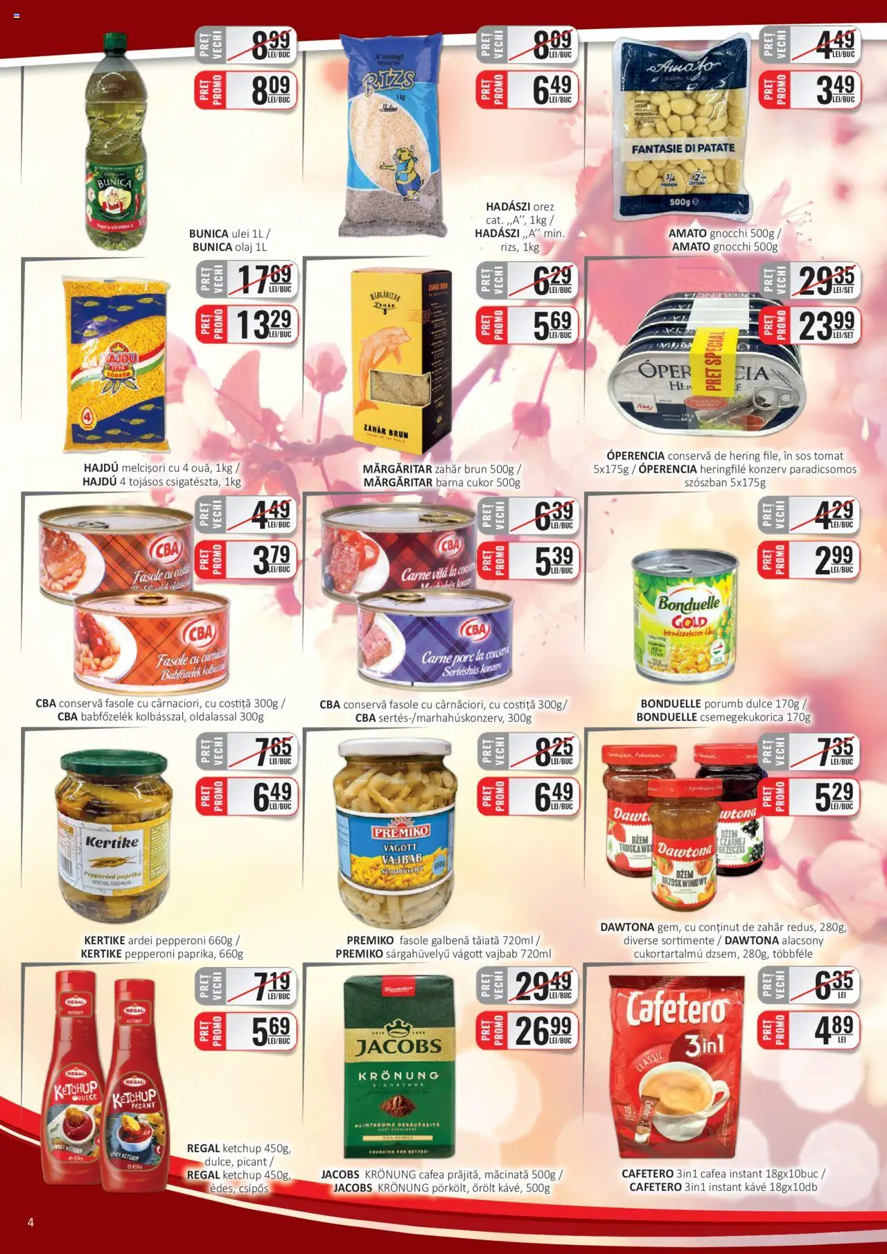Catalog CBA 16 - 31 Mai 2025 | Pagina 4 | Produse: Ulei, Cafea, Orez, Sos
