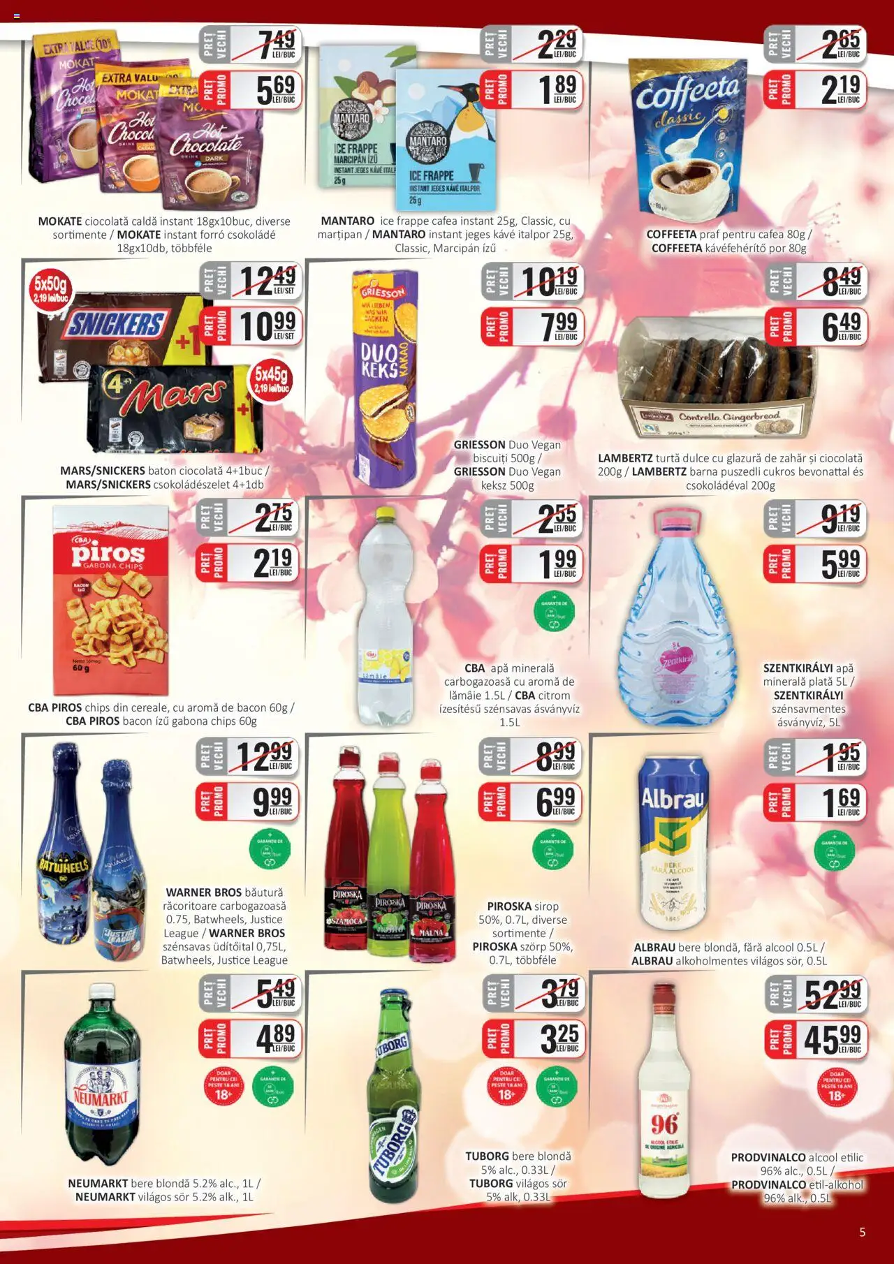 Catalog CBA 16 - 31 Mai 2025 | Pagina 5 | Produse: Pește, Sirop, Apă, Zahăr