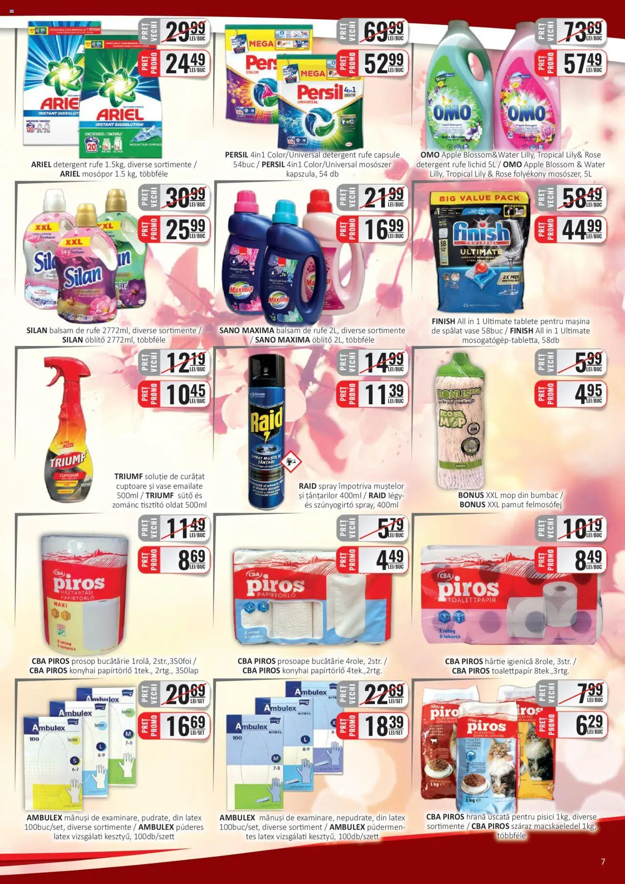 Catalog CBA 16 - 31 Mai 2025 | Pagina 7 | Produse: Mănuși, Pomelo, Balsam, Balsam de rufe