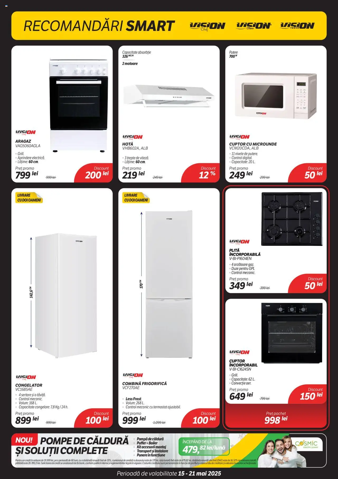 Catalog Flanco 15 - 21 Mai 2025 | Pagina 12 | Produse: Hotă, Congelator, Rață, Combină frigorifică