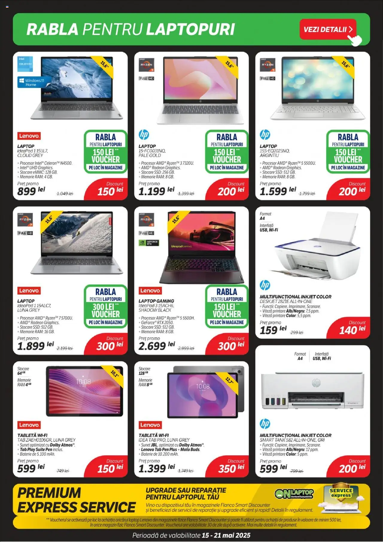 Catalog Flanco 15 - 21 Mai 2025 | Pagina 5 | Produse: Laptop, Memorie, Tabletă, Baterie