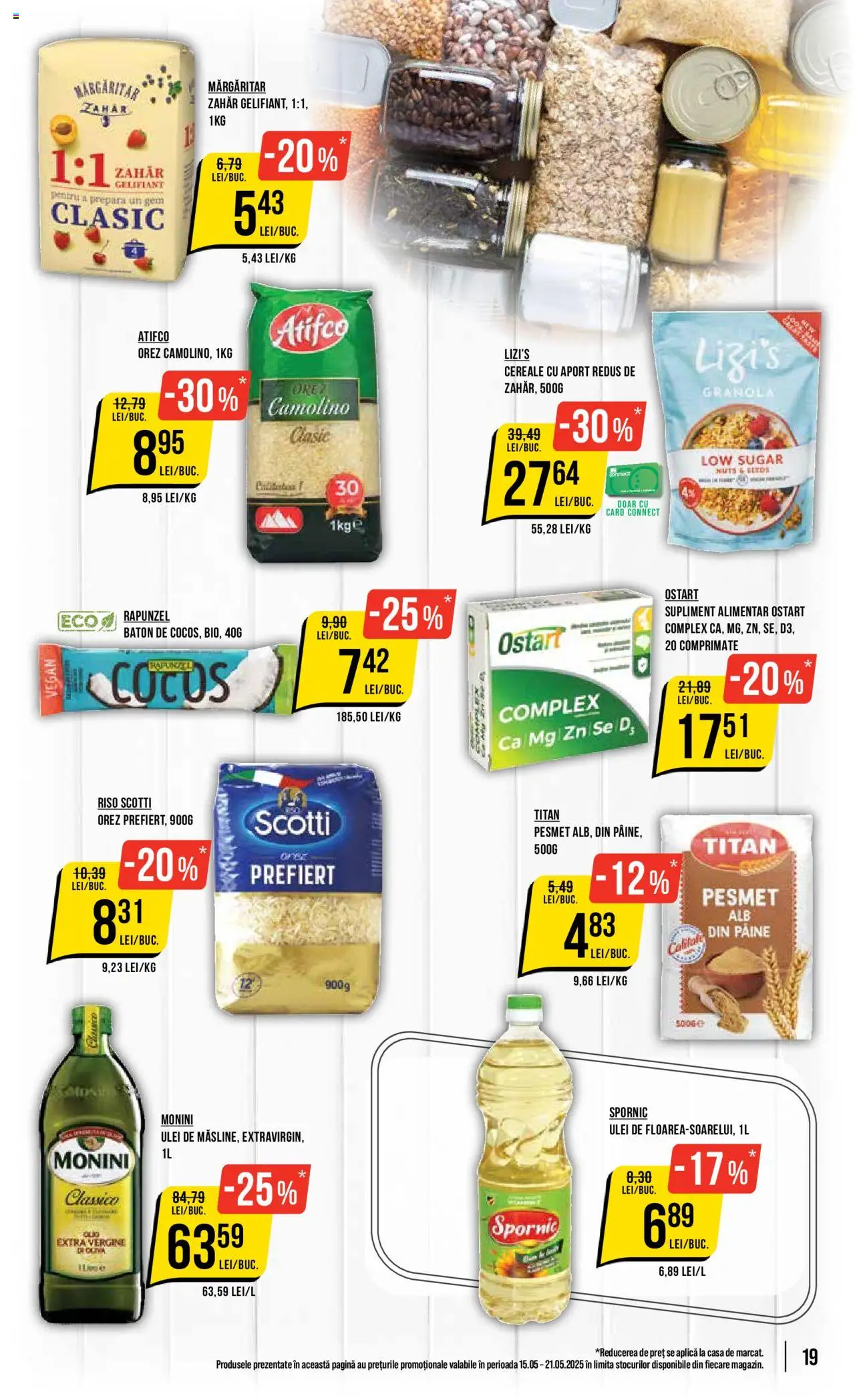 Catalog Mega Image 15 - 21 Mai 2025 | Pagina 19 | Produse: Gem, Ulei, Orez, Zahăr